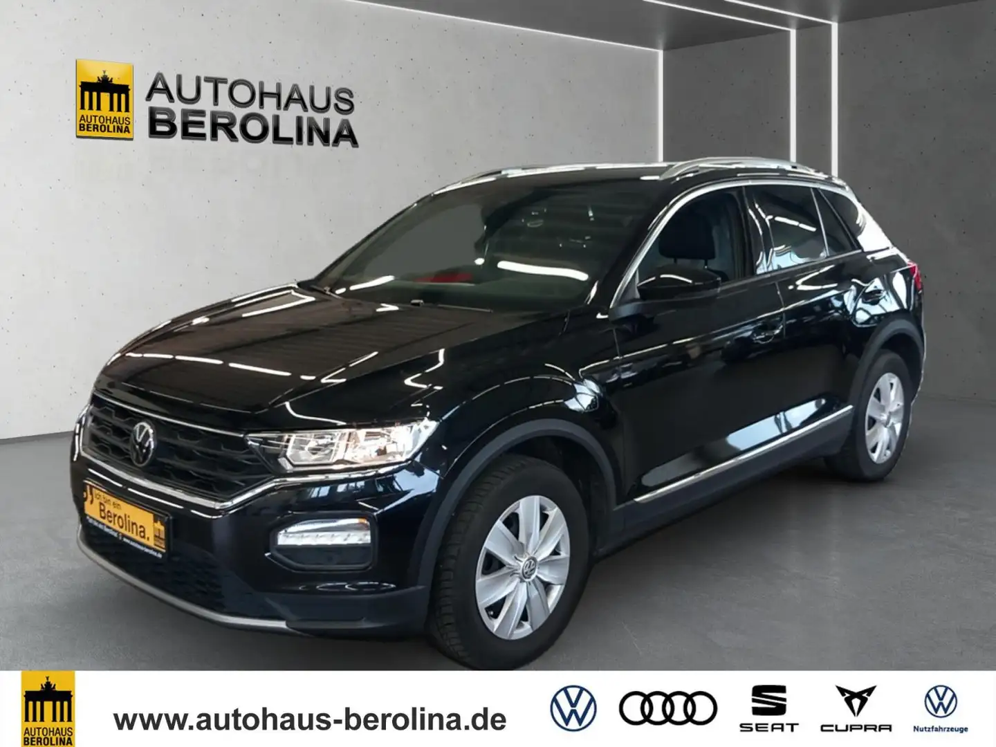 Volkswagen T-Roc 1.5 TSI Sport *StdHz*Digi.C-Pro*ACC*SHZ* Schwarz - 2