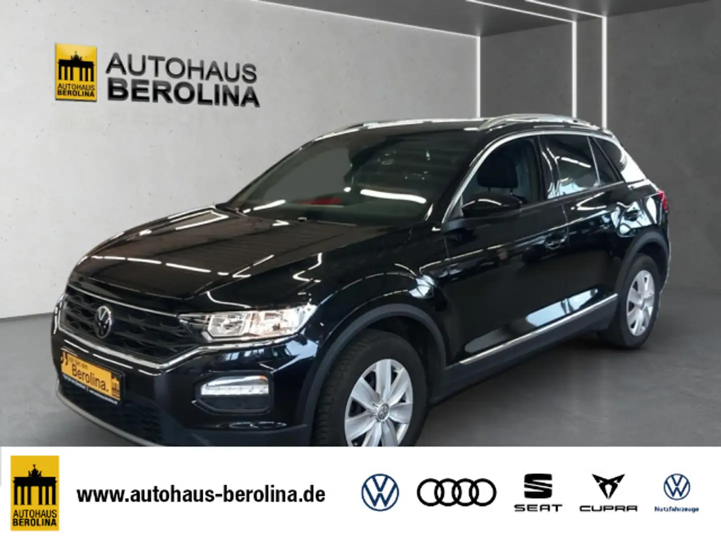 Volkswagen T-Roc 1.5 TSI Sport *StdHz*Digi.C-Pro*ACC*SHZ* Schwarz - 1