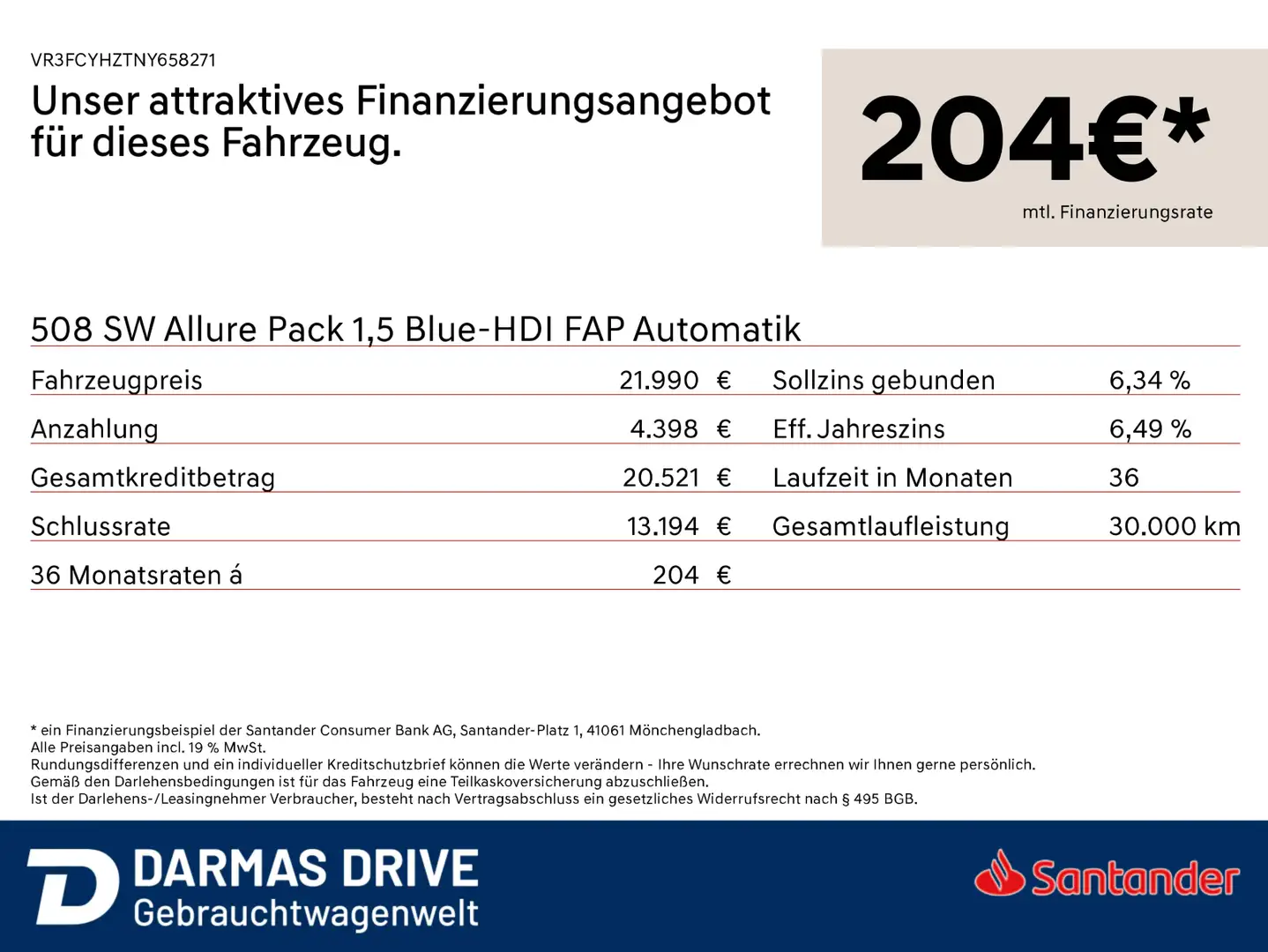 Peugeot 508 508 SW Allure Pack 1,5 Blue-HDI FAP Automatik Siyah - 2
