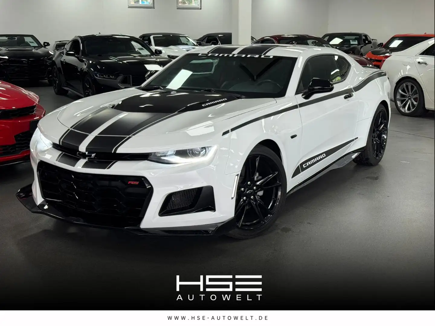 Chevrolet Camaro 2,0l Turbo *SCHALTER / SZH / VOLL* Blanc - 1