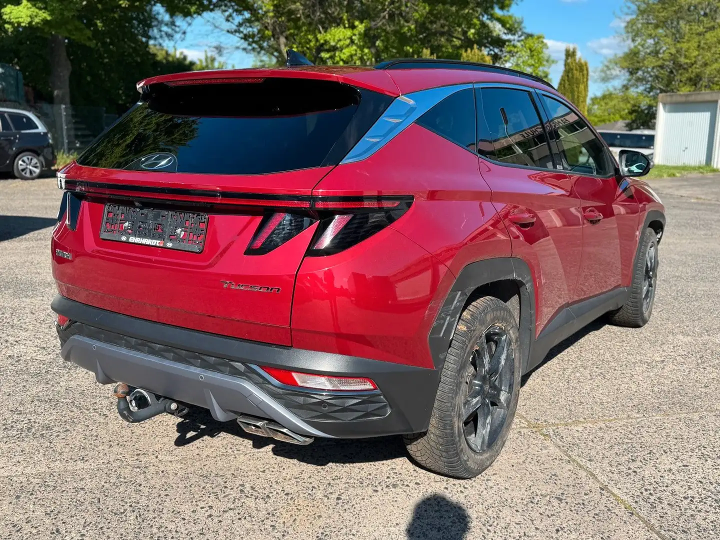 Hyundai TUCSON Trend 2WD*Kamera*LKH*Spurhalteass*UNFALL* Rouge - 1