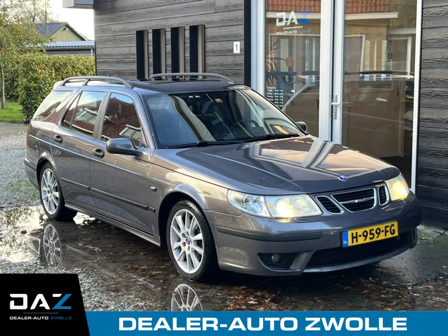 Saab 9-5 Estate 2.3 Turbo Aero 250PK!/Aut/Ecc/Navi/Dak/Youn Bruin - 1