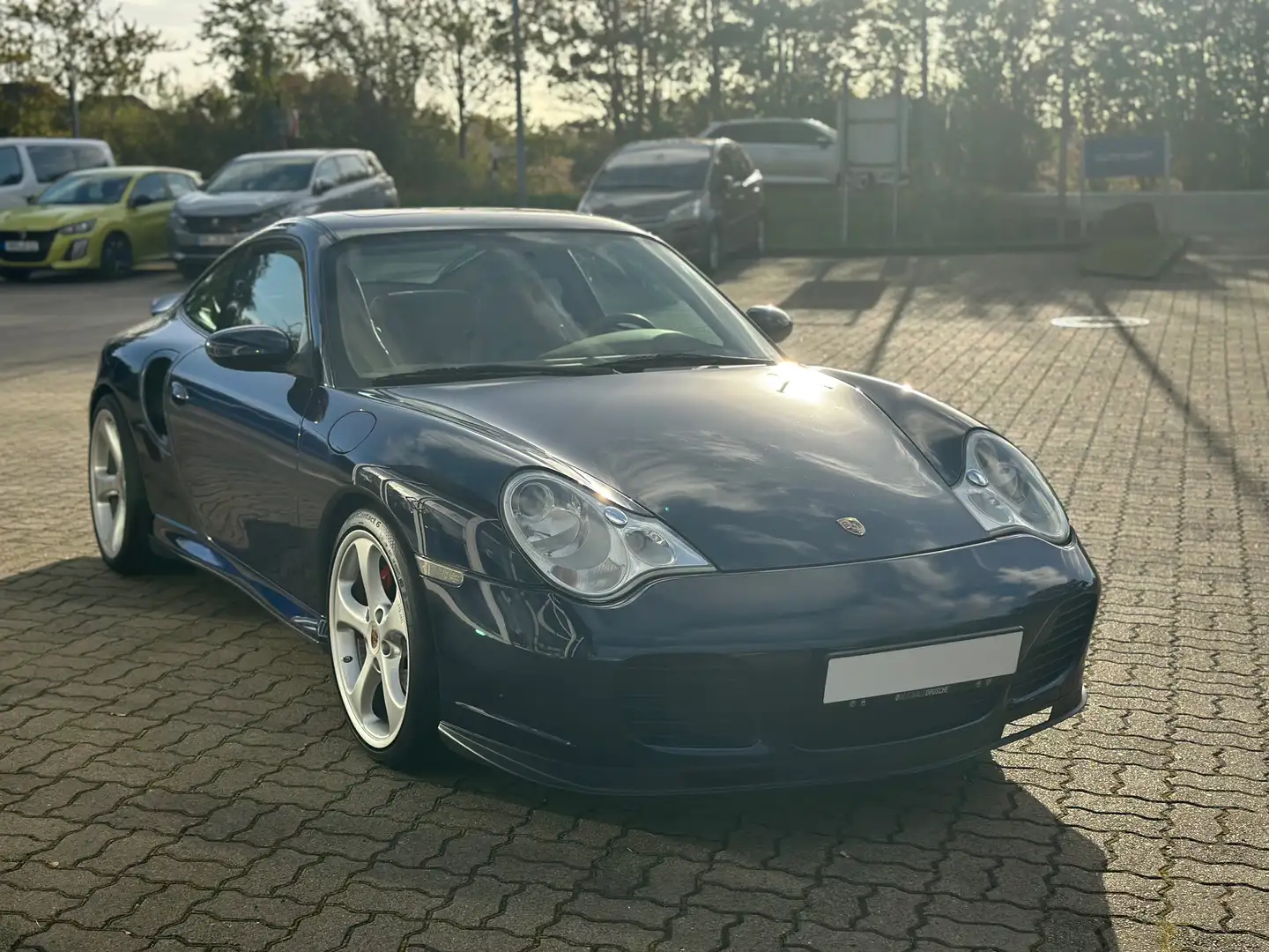 Porsche 996 Turbo Coupe Techart Blau - 1