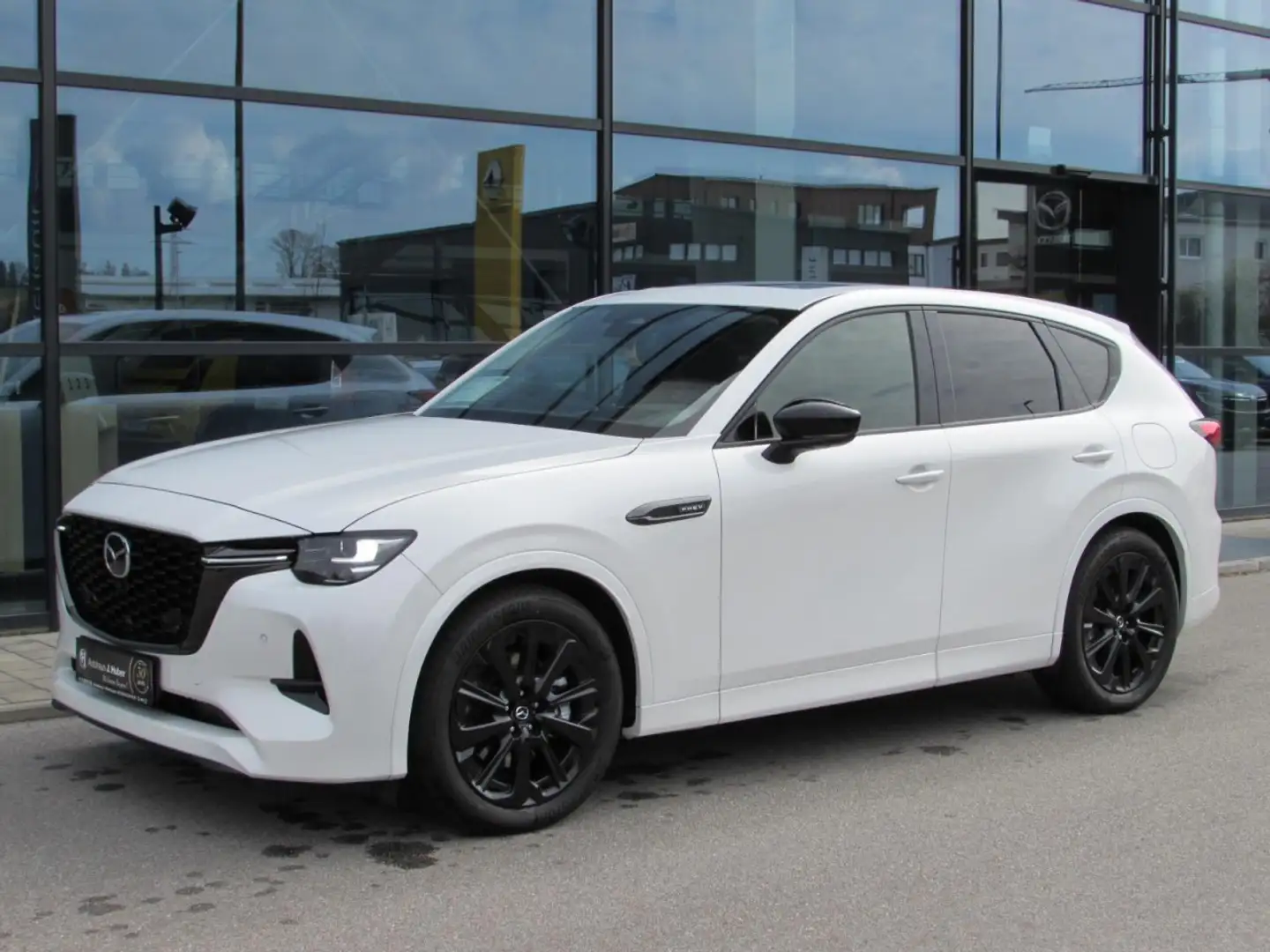 Mazda CX-60 SKYACTIV-G PHEV HOMURA *BOSE * MATRIX* Klima Navi Weiß - 2