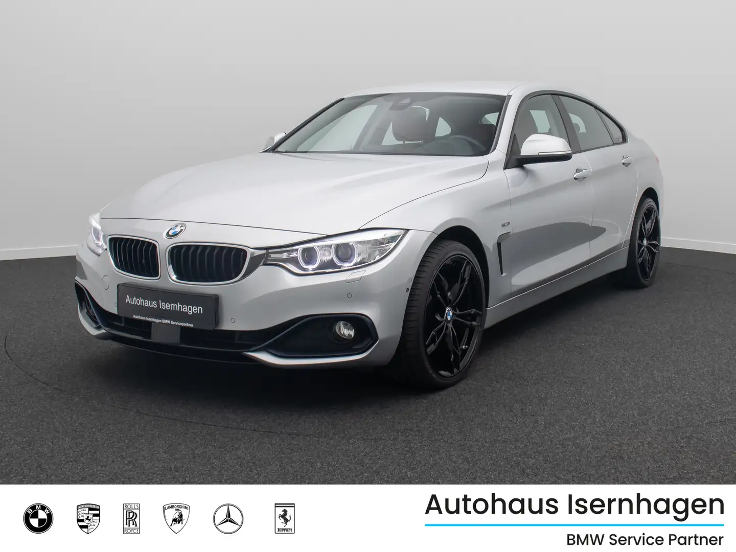 BMW 435 xD Sport Line ACC HUD 360°H K AHK Silber - 1