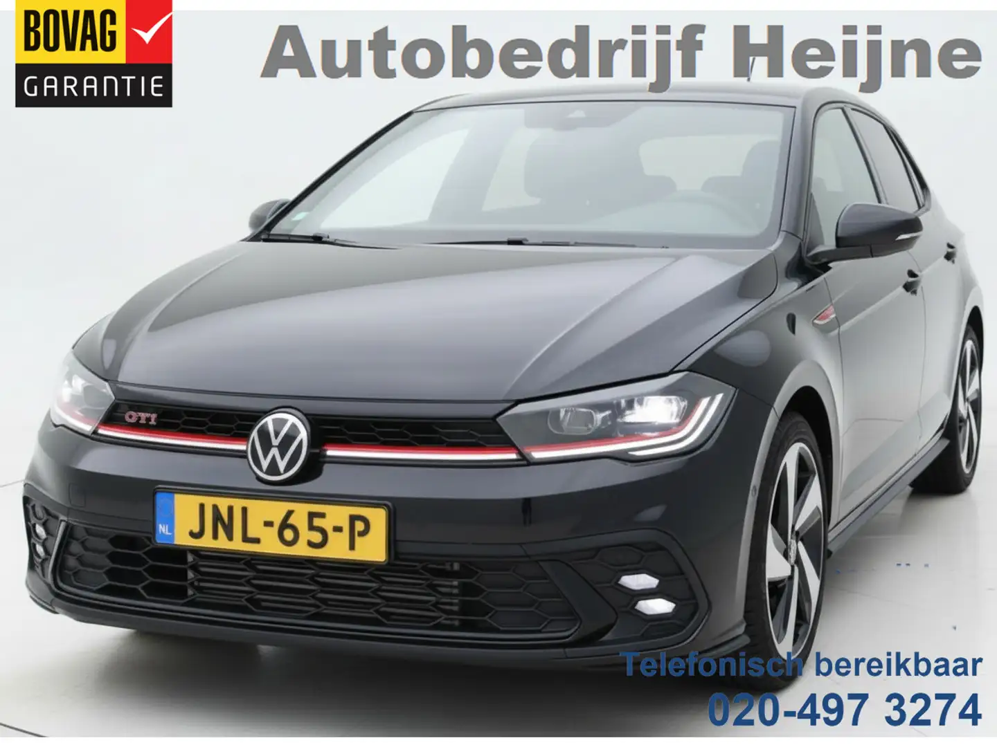 Volkswagen Polo GTI 2.0 TSI 210PK DSG GTI-SPORT VIRTUAL/LED/CARPLAY FA Noir - 1