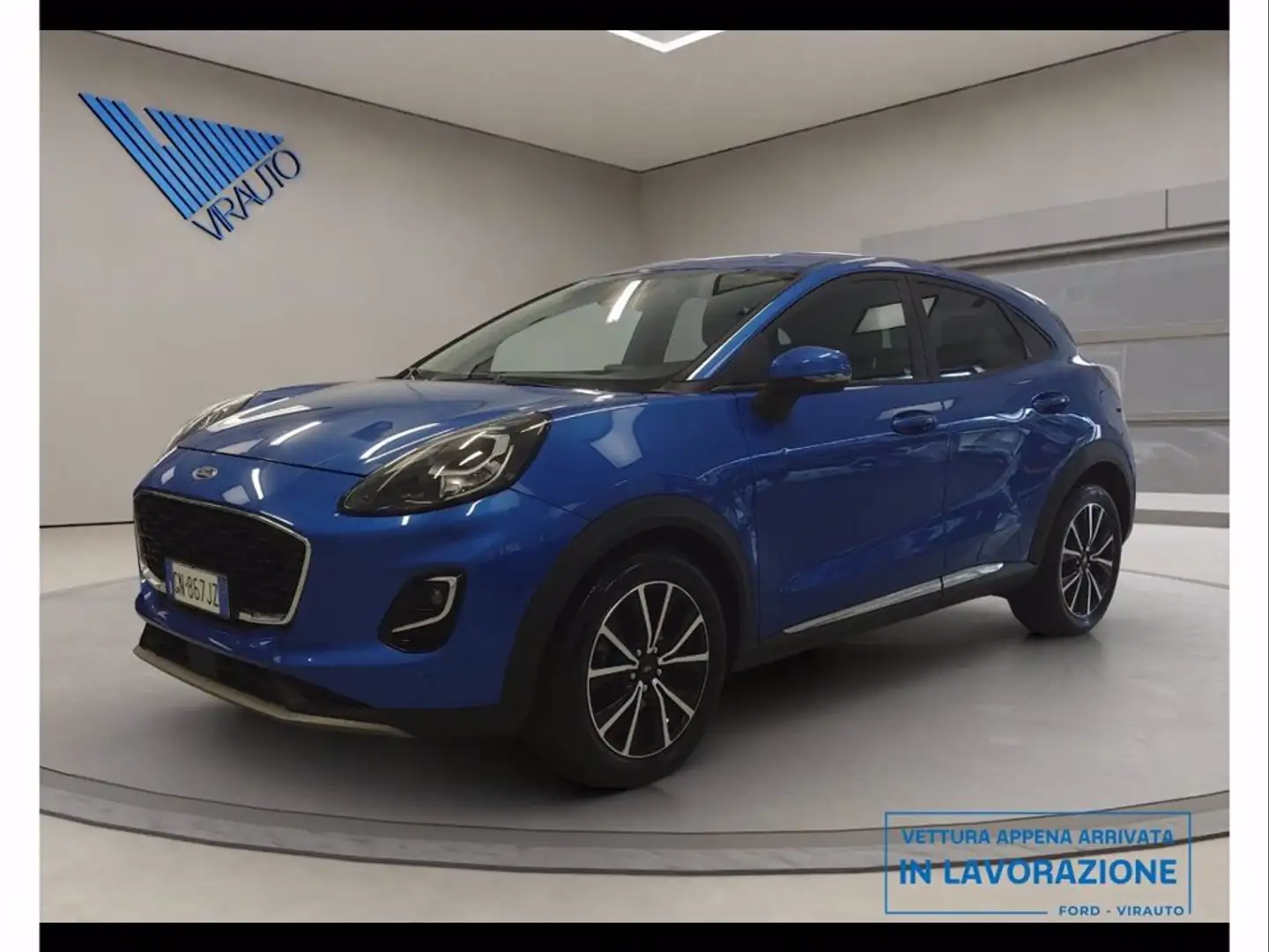 Ford Puma 1.0 EcoBoost Hybrid Titanium Blu/Azzurro - 2