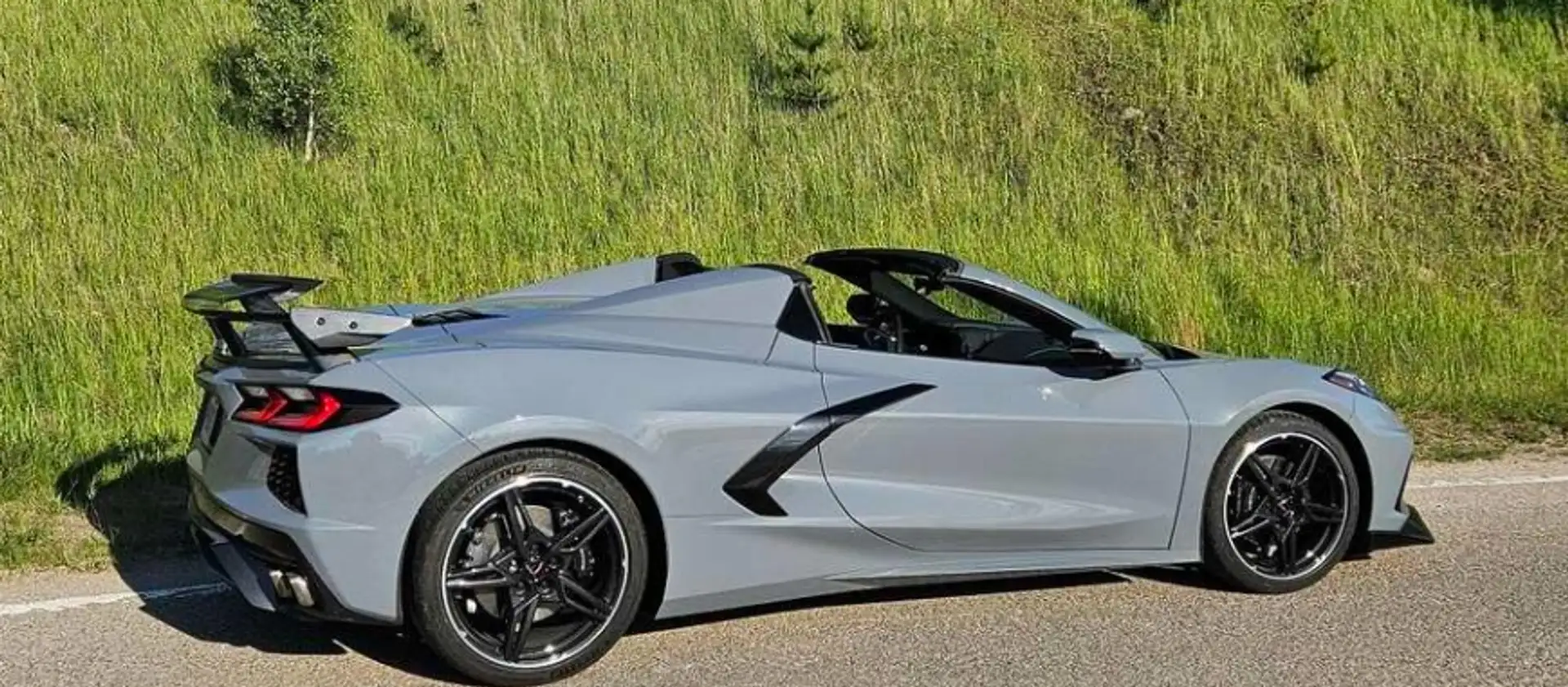 Chevrolet Corvette Convertible Z51 3LT Aut. Gri - 2