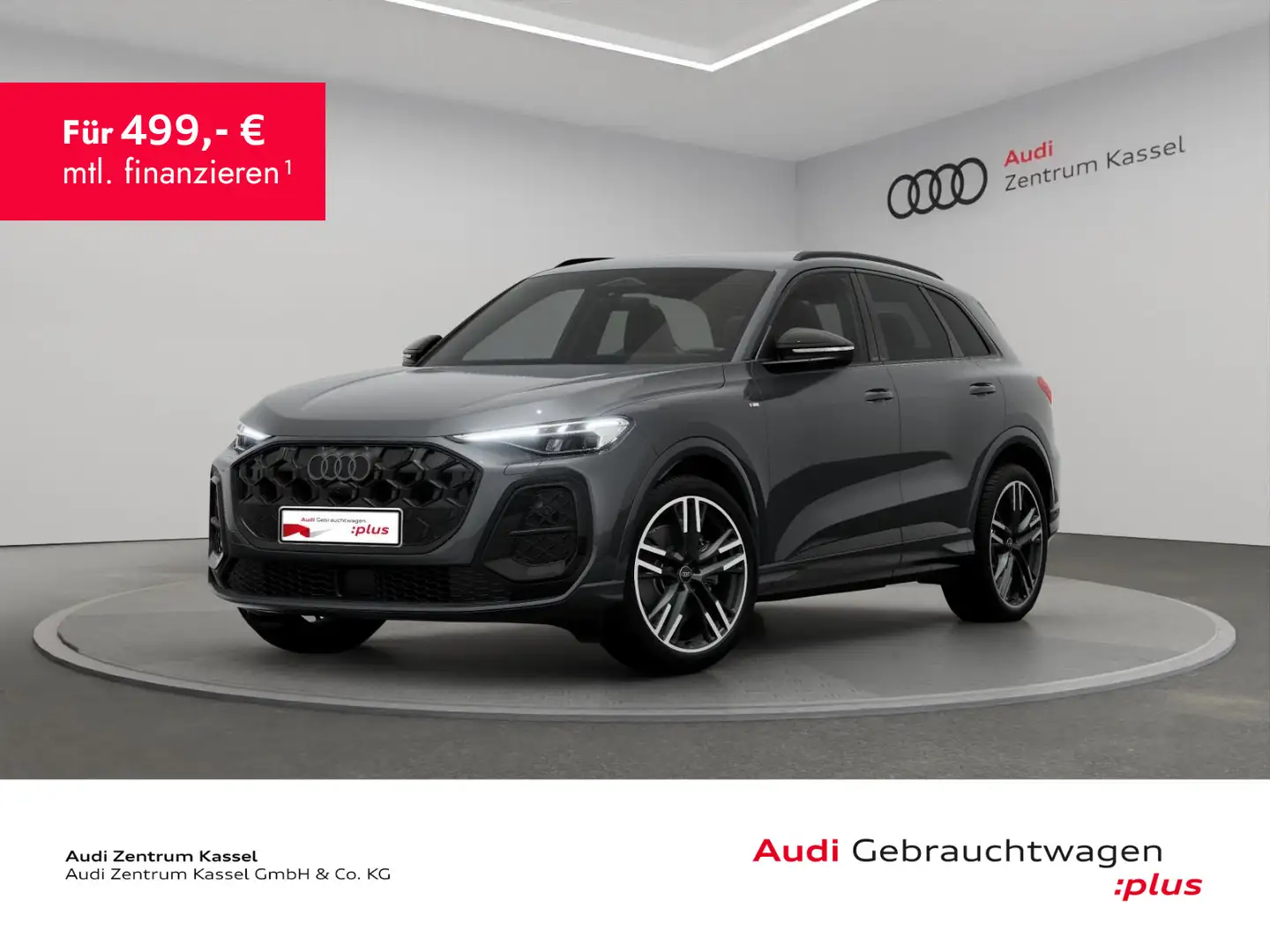 Audi Q5 SUV TDI quattro S line Matrix LED 360° AHK Gris - 1