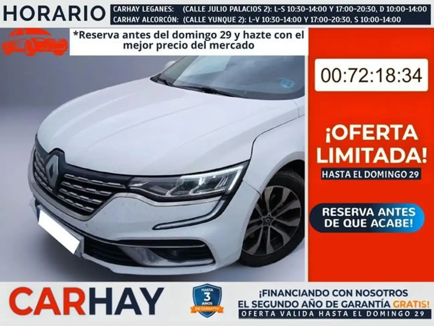 Renault Talisman Sport Tourer Zen 2.0 dCi 160CV AT6 E6dT Blanco - 1