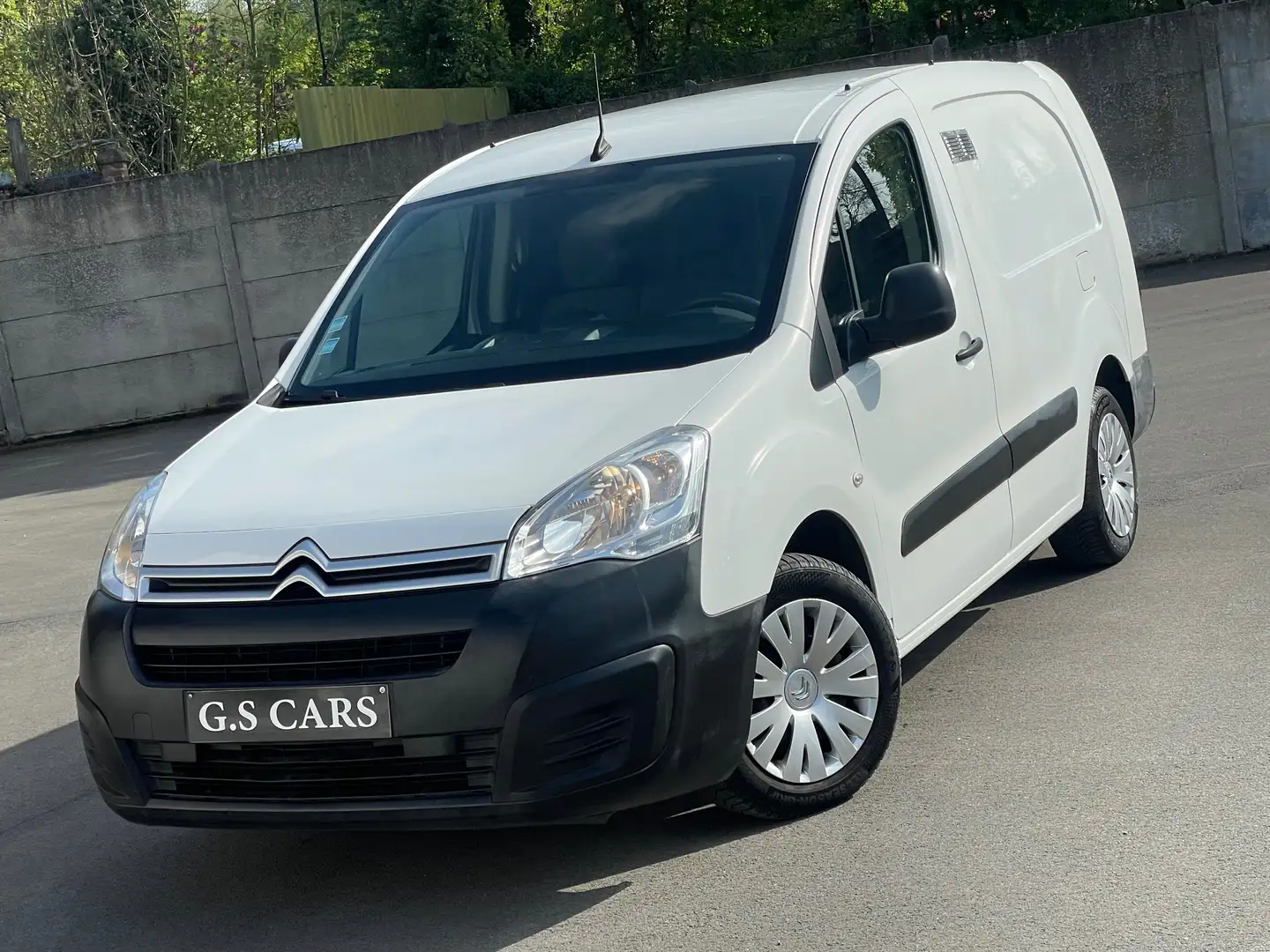 Citroen berlingo / utilitaire long / boite auto. /clim,gps Blanc - 1