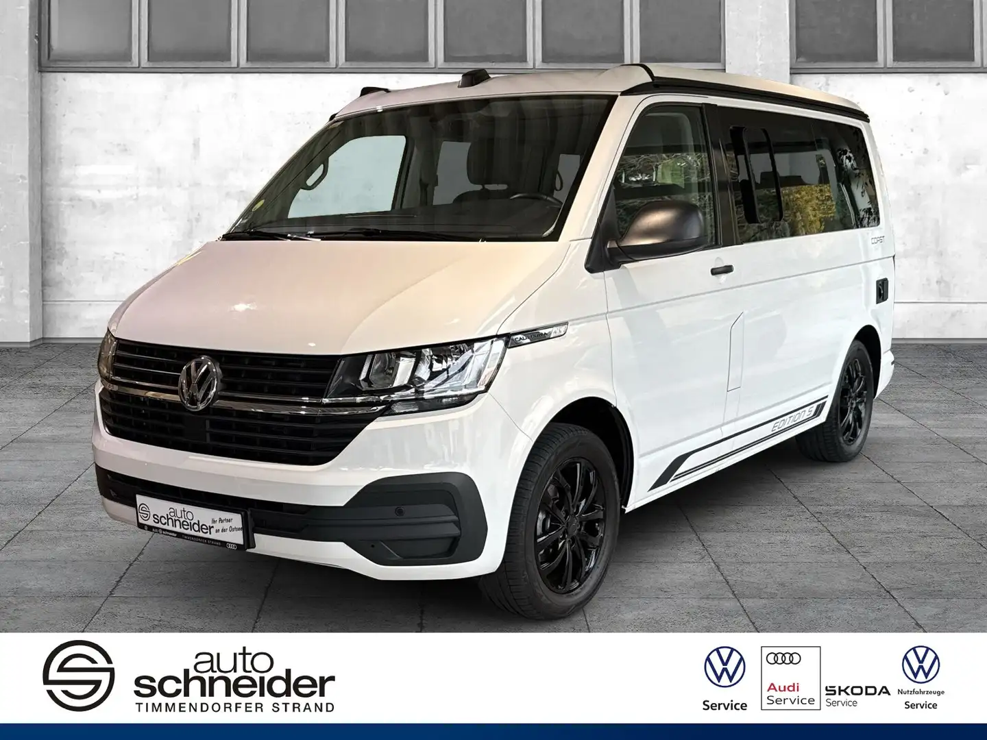 Volkswagen T6.1 California 2.0 TDI California Coast RearView Standh. Küche Weiß - 1