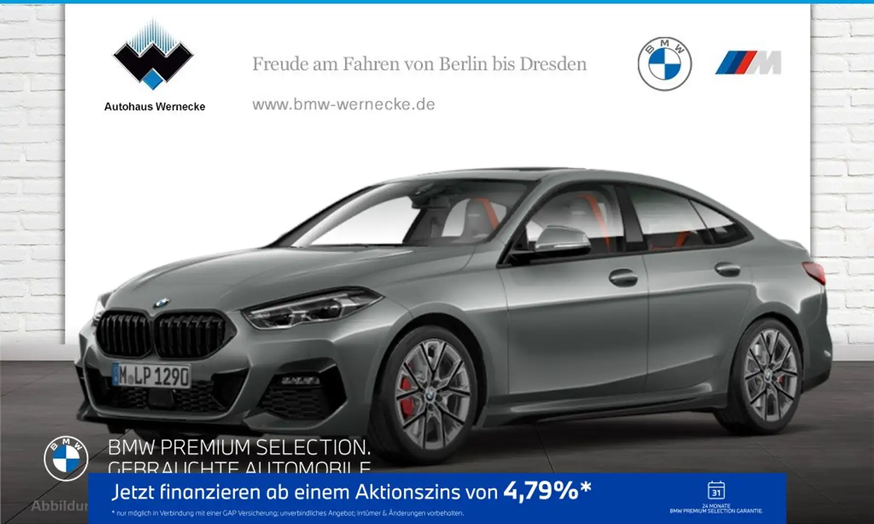 BMW 220 i Gran Coupé Head-Up HK HiFi DAB LED WLAN Grau - 1