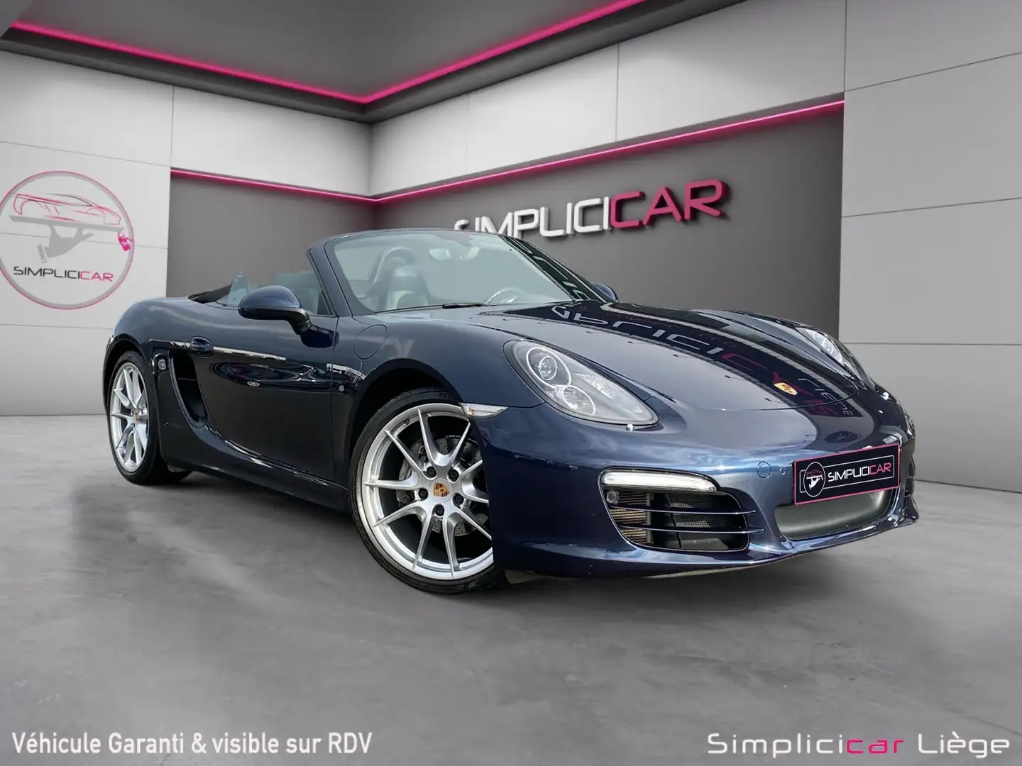 Porsche Boxster Boxster 2.7i 265 ch PDK **CARNET D'ENTRETIEN** Bleu - 1
