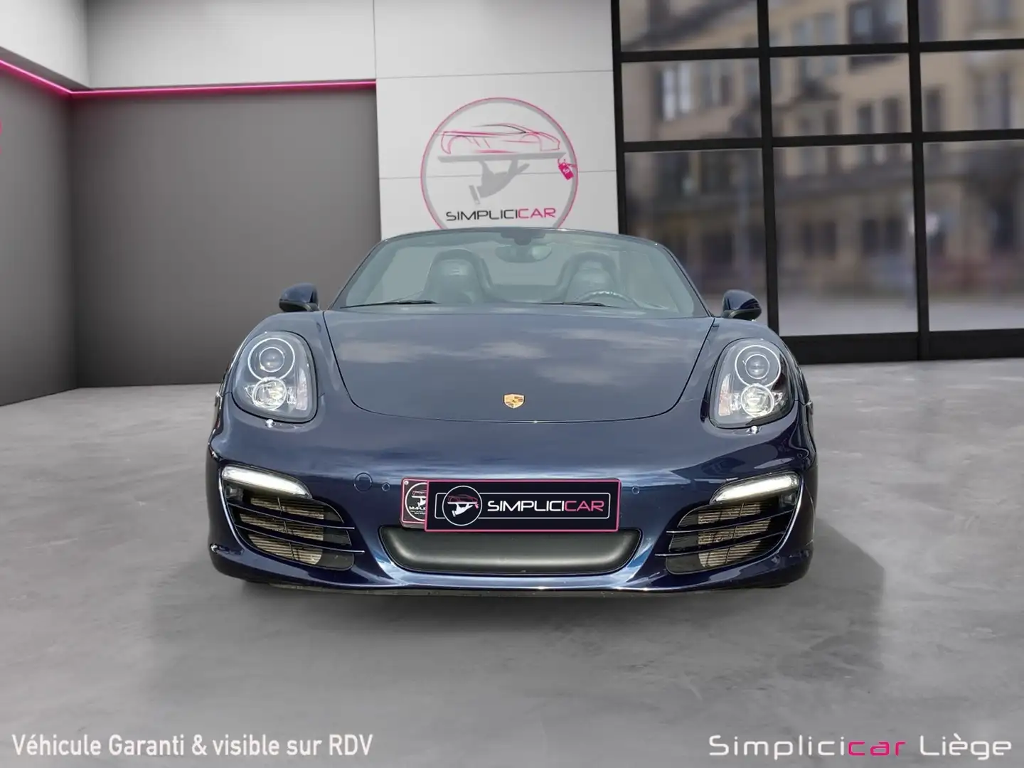 Porsche Boxster Boxster 2.7i 265 ch PDK **CARNET D'ENTRETIEN** Bleu - 2