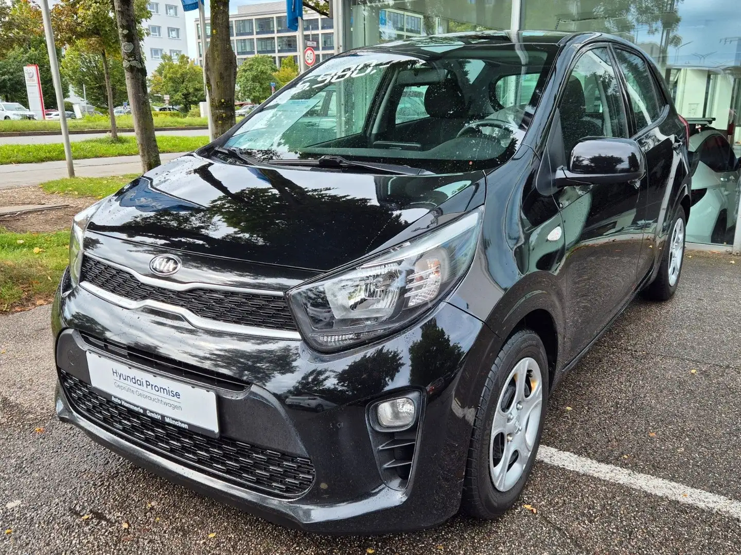 Kia Picanto Edition 7*SzHZ*LenkHZ*Klima*Bluetooth* Noir - 1