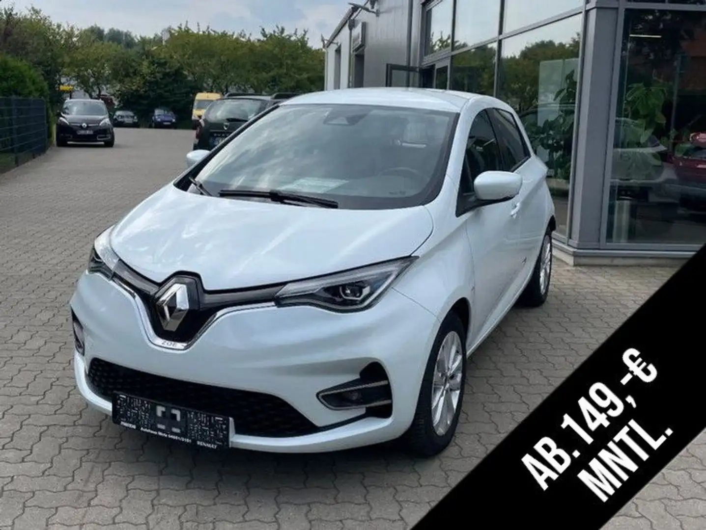 Renault ZOE Renault Renault Zoe INTENS BATTERIEKAUF R135 ZE Blanc - 1