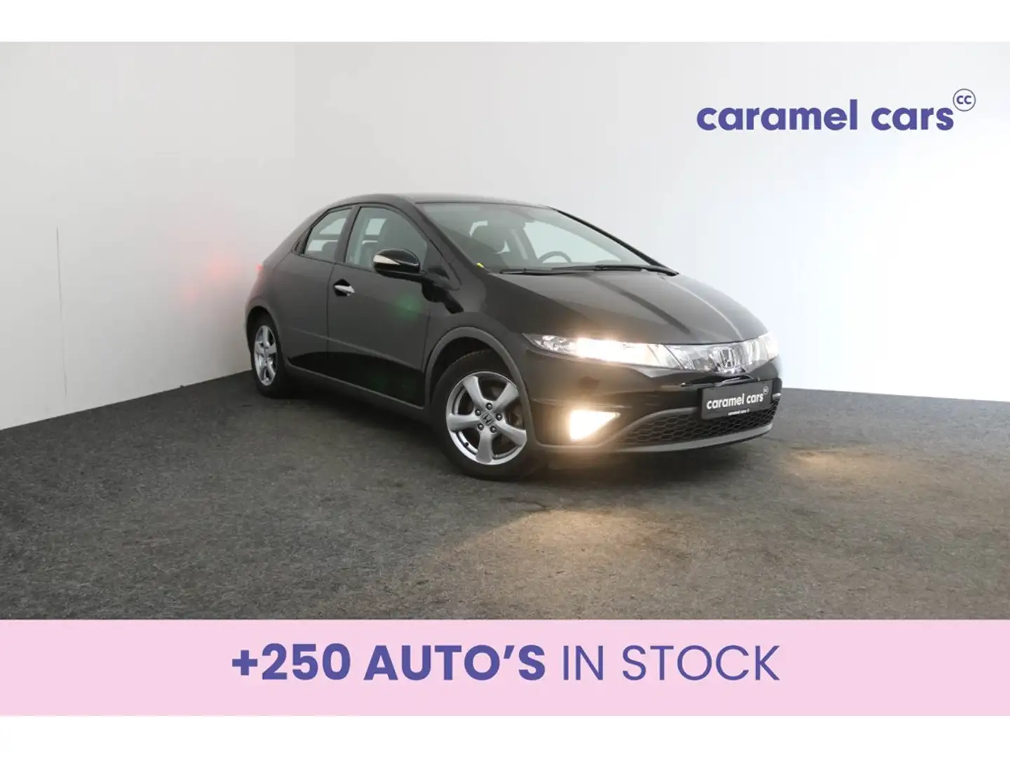 Honda Civic 1.4 BENZINE *13806KM!*RADIO-CD*KLIMAATREGELING* Schwarz - 1