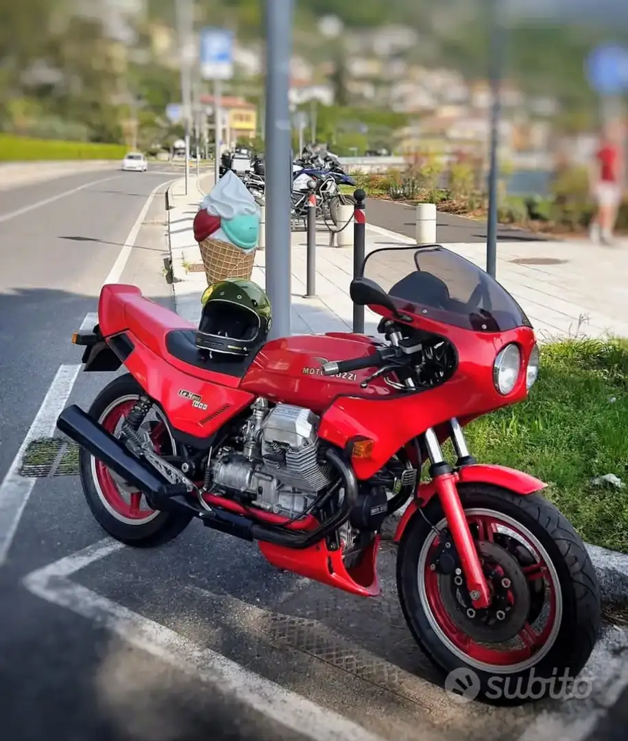 Moto Guzzi 1000 Le Mans Rood - 2
