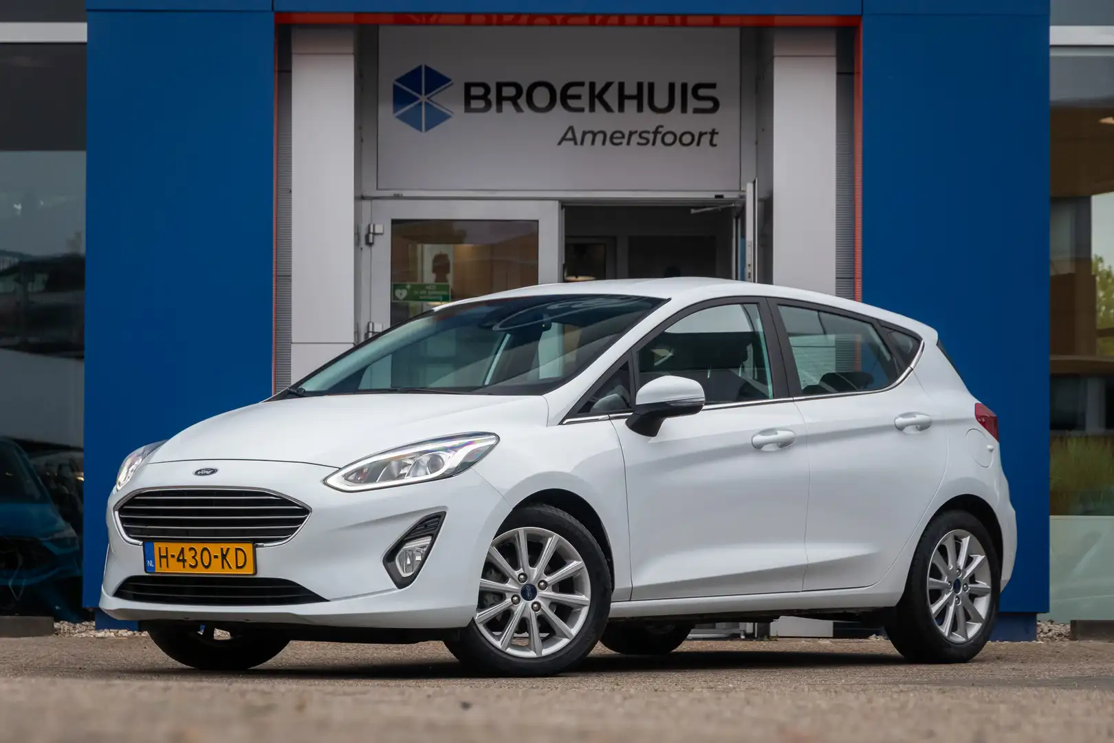 Ford Fiesta 1.0 EcoBoost Titanium| Navigatie | Cruise | Apple Wit - 1