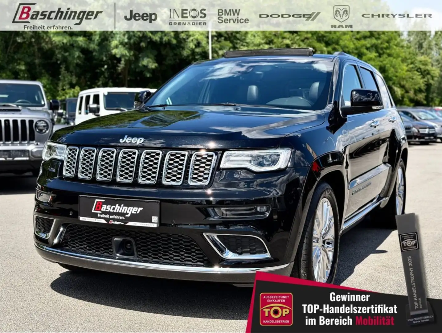 Jeep Grand Cherokee Gr. Cherokee 3,6 V6 Summit Schwarz - 1