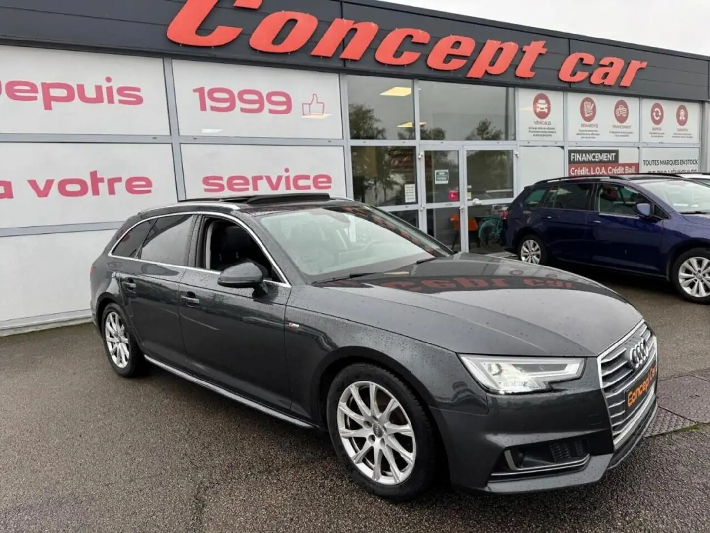 Audi A4 S line 2.0 TDI 150cv S-tronic + TOIT PANO + Bang & Gris - 1