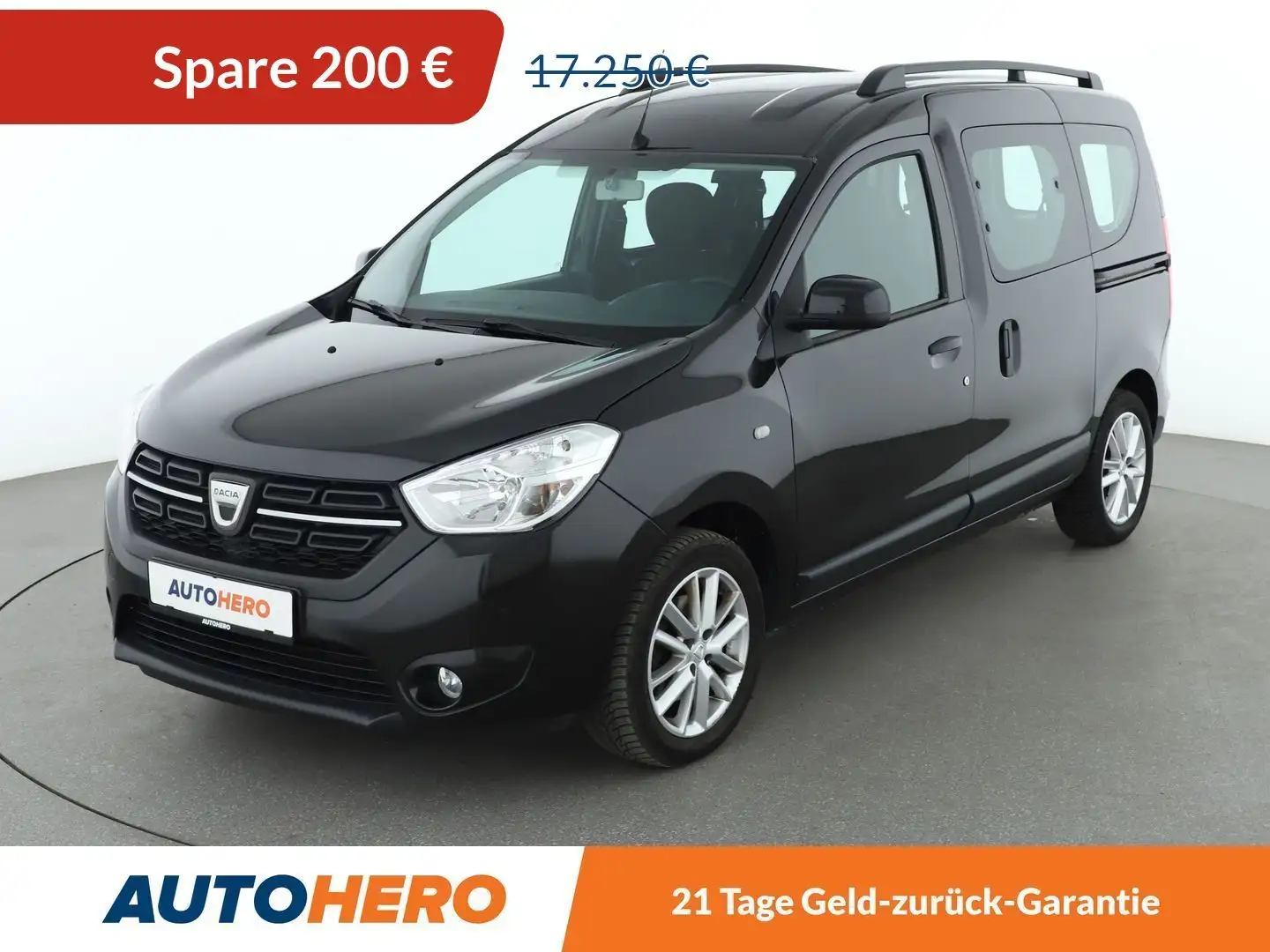 Dacia Dokker 1.3 TCe Comfort*NAVI*PDC*SHZ*KLIMA*TEMPO* Schwarz - 1