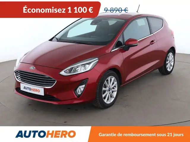 2017 Ford Fiesta in Red for sale