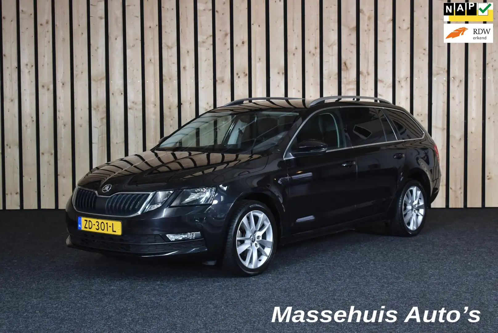 Skoda Octavia Combi 1.0 TSI Greent. Amb. Bus. DSG 106dkm CarPlay Zwart - 1
