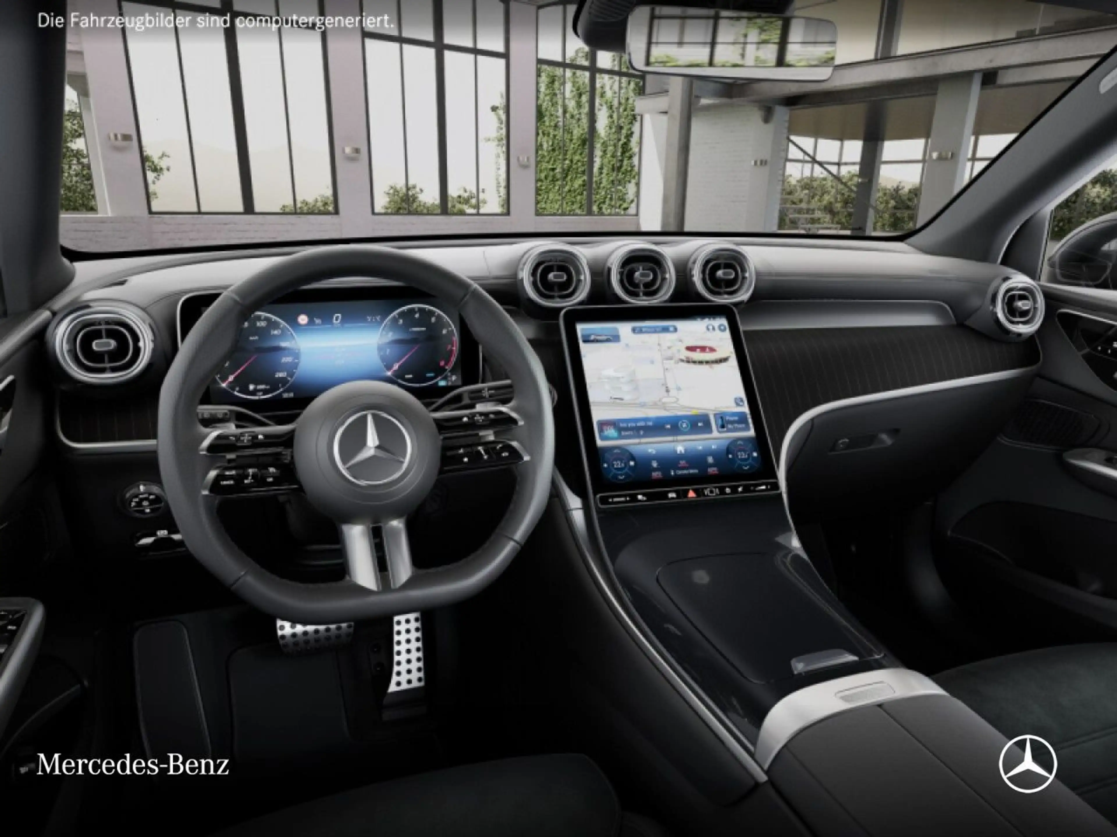Mercedes-Benz GLC 200 4M AMG+360+LED+TOTW+KEYLESS+9G — photo 9