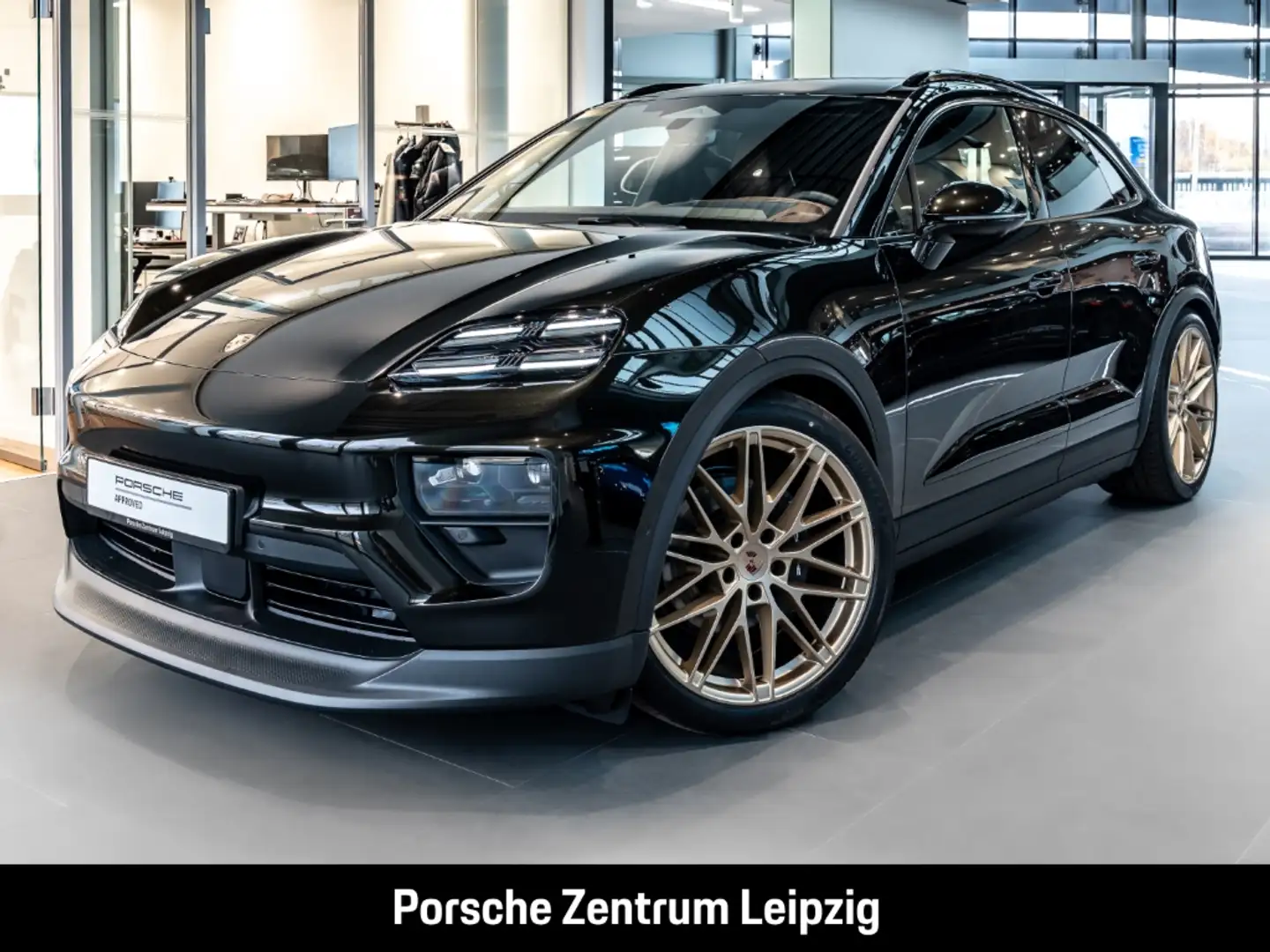 Porsche Macan 4 FnW Dunkelolive Clubleder HeadUp 22Zoll Grün - 1