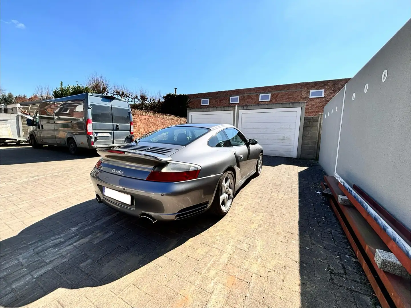 Porsche 996 911 Turbo Zilver - 2