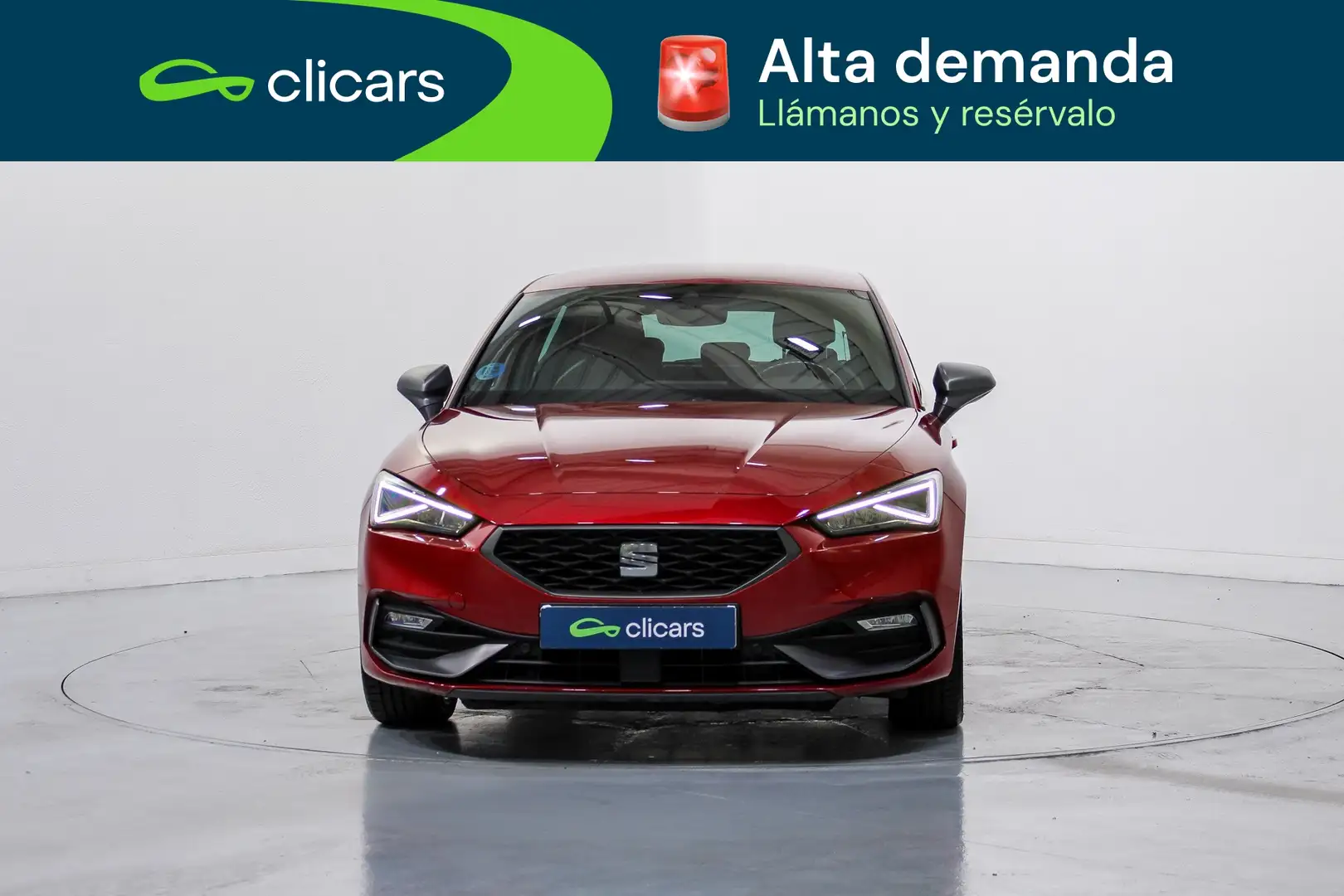 SEAT Leon 1.5 eTSI S&S FR DSG-7 150 Rojo - 2