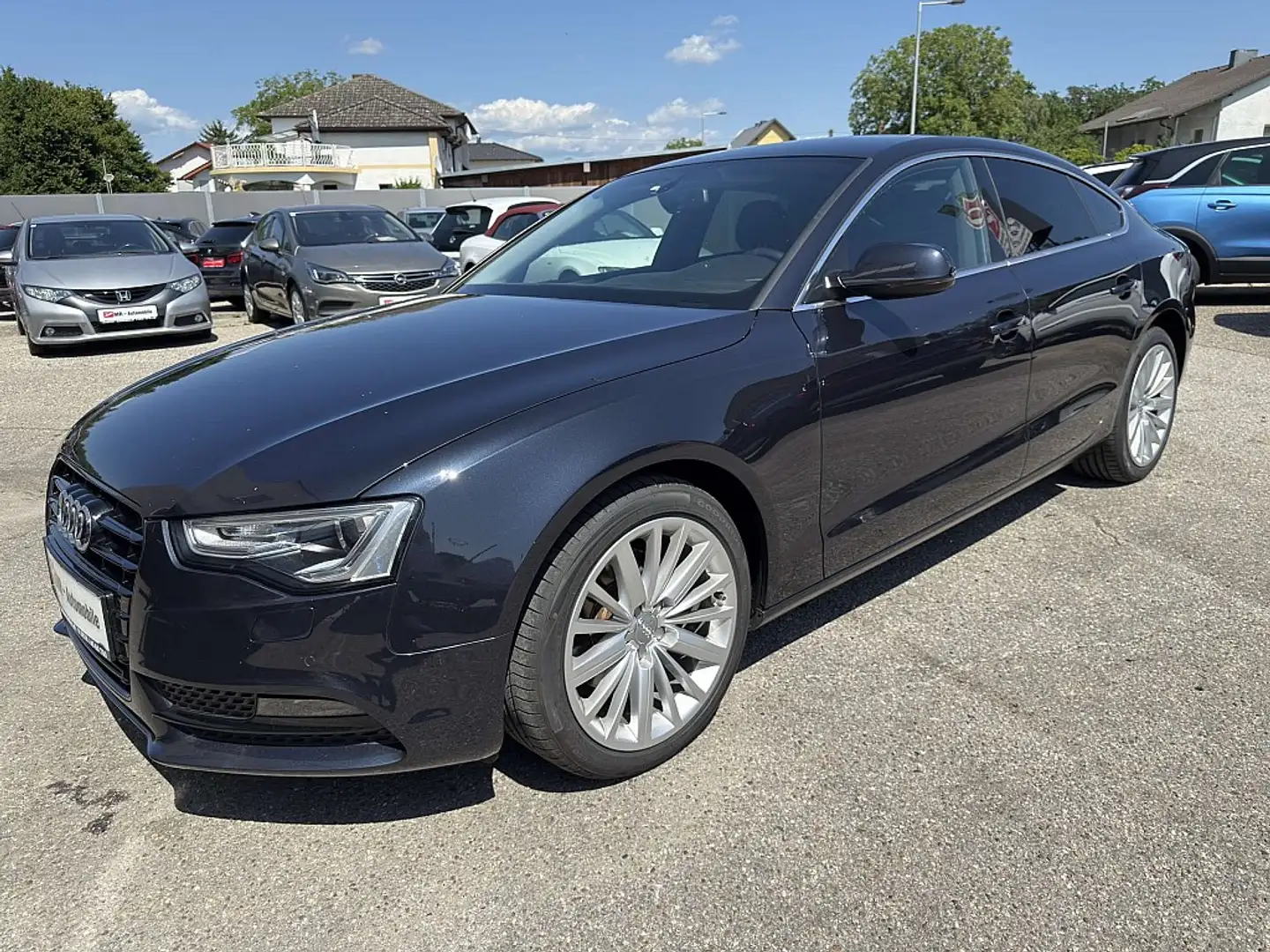 Audi A5 SB 2,0 TDI Aut. Grijs - 2