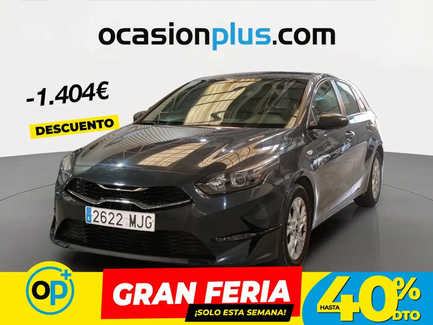Kia Ceed / cee'd 1.6 MHEV iMT Eco-Dynamics Drive 136 Gris - 1