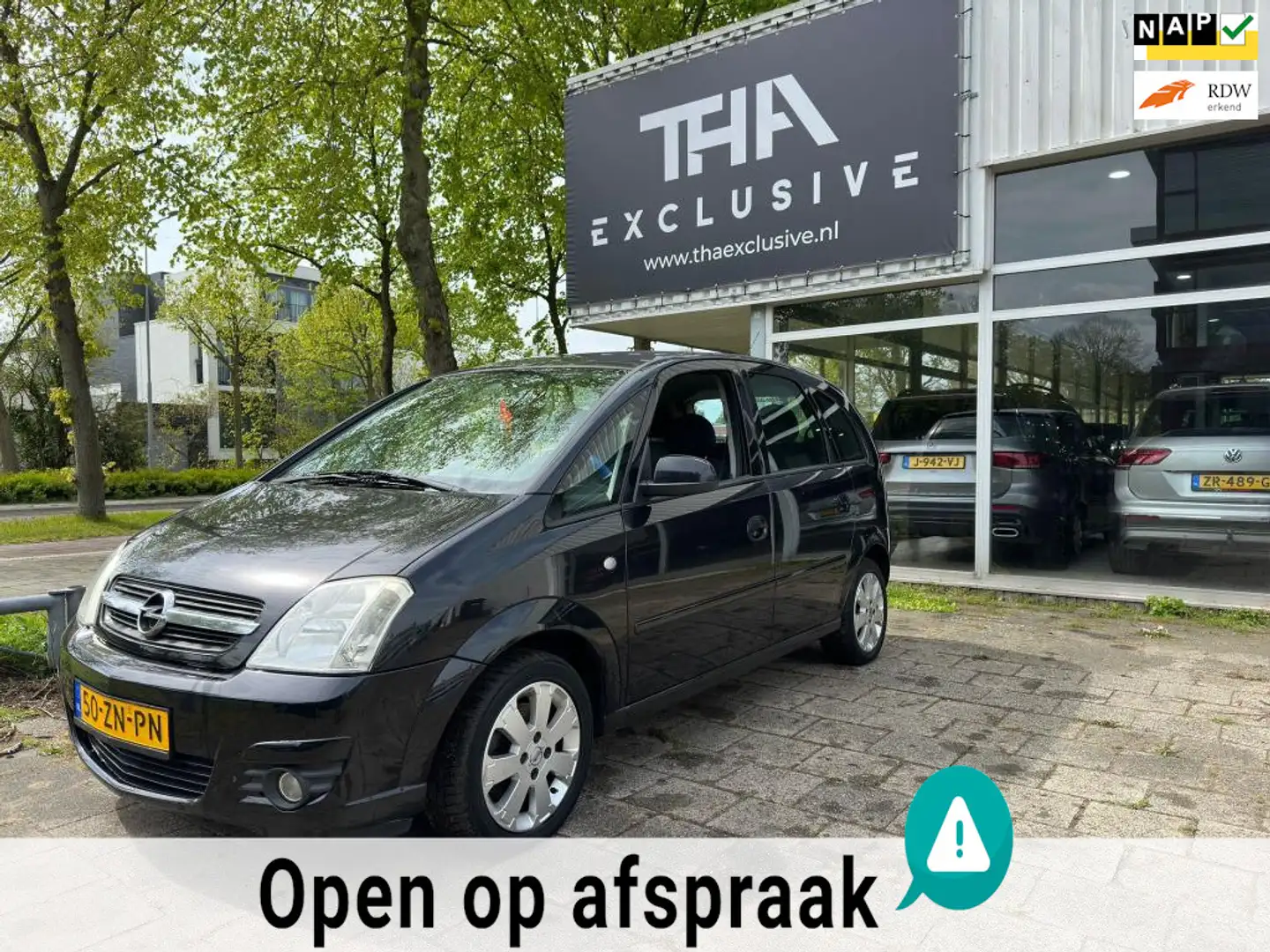 Opel Meriva 1.6-16V Temptation Zwart - 1