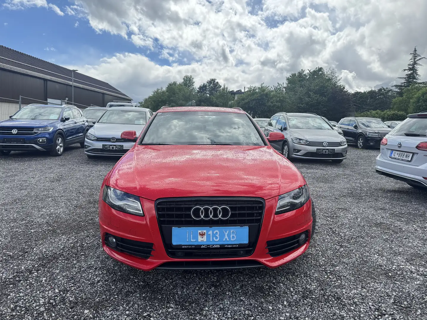 Audi A4 Attraction Rot - 2