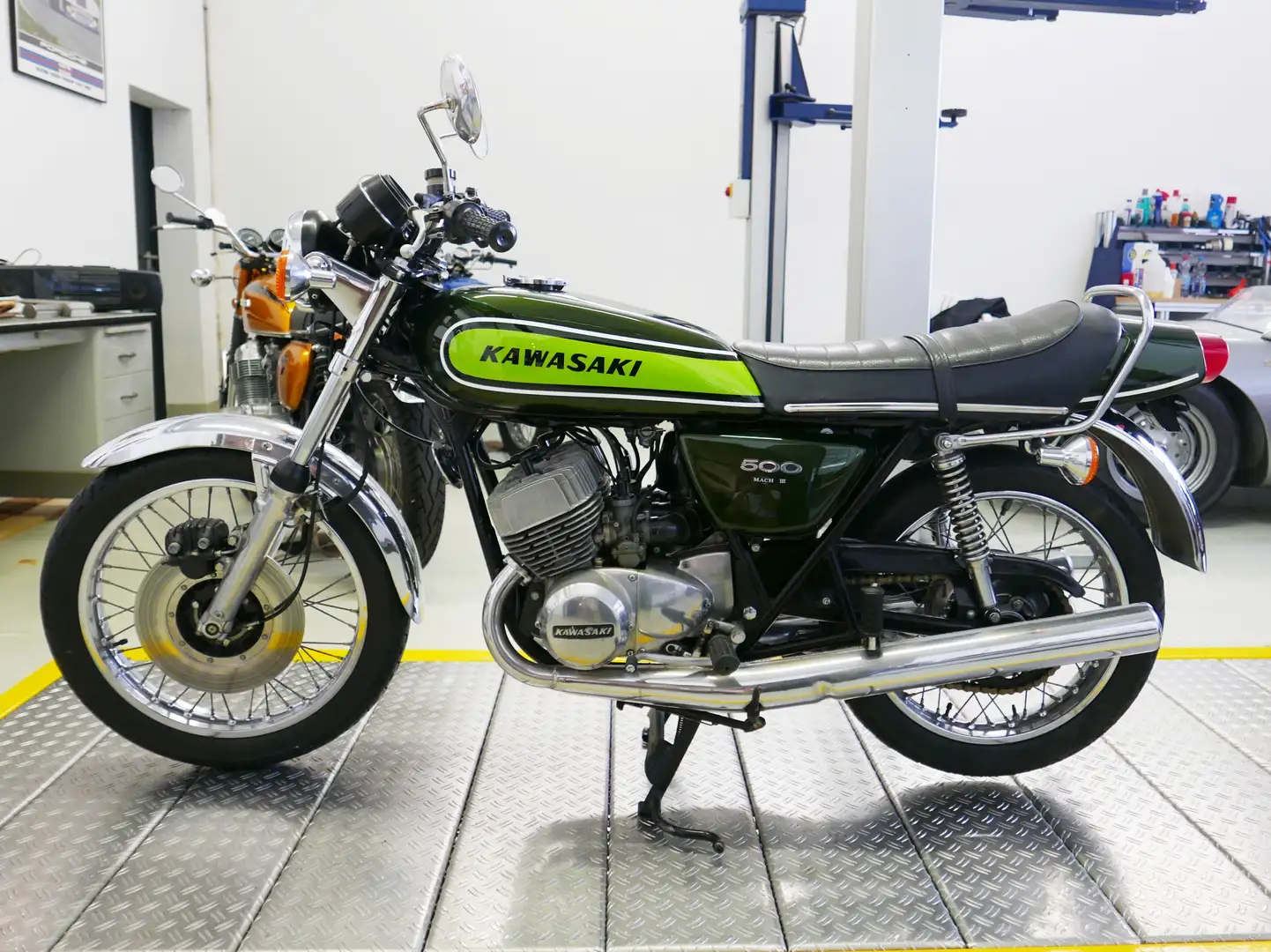 Kawasaki 500 H1 KAKAWASAKI 500 H1 MACH 3 in makellosem Zustand. Verde - 1