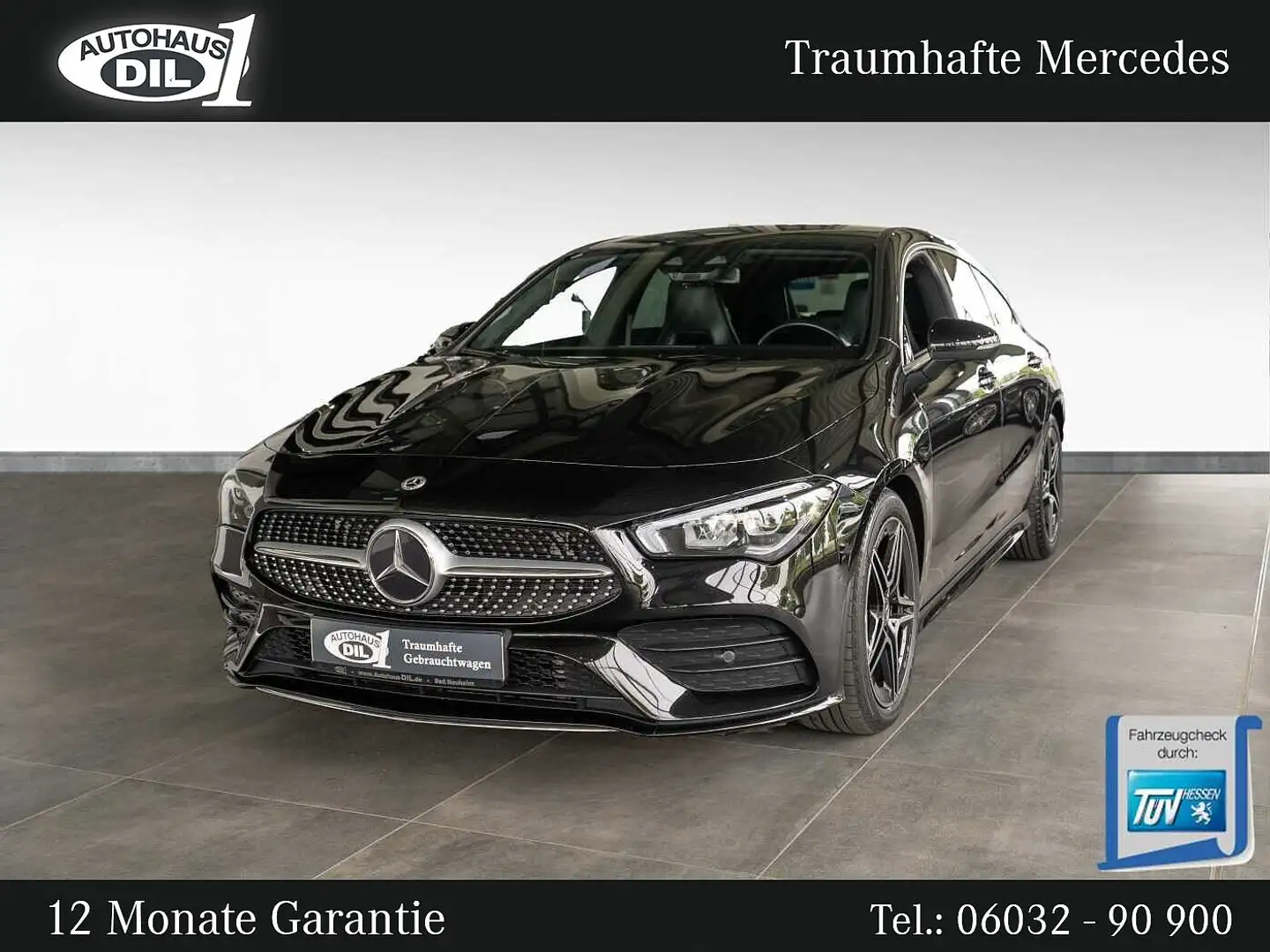 Mercedes-Benz CLA 200 SB 7G-DCT *AMG*R-KAMERA*AMBIENTE*LED* Zwart - 1