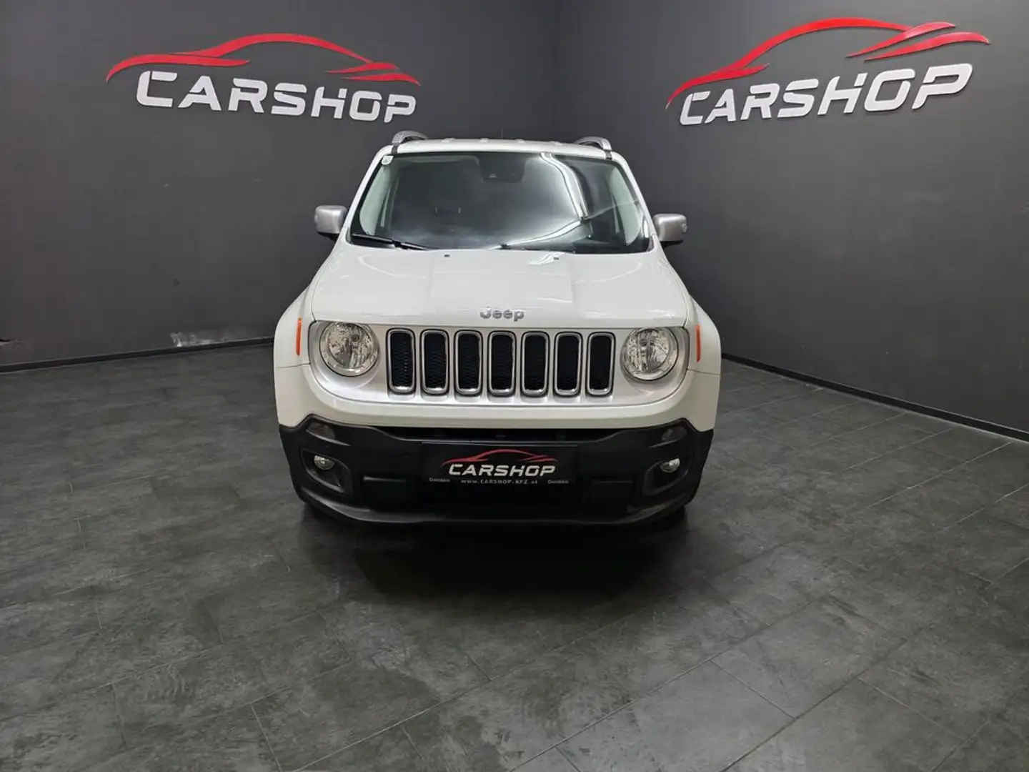 Jeep Renegade Limited 4WD  nur 33.000km 1.Besitz Weiß - 1