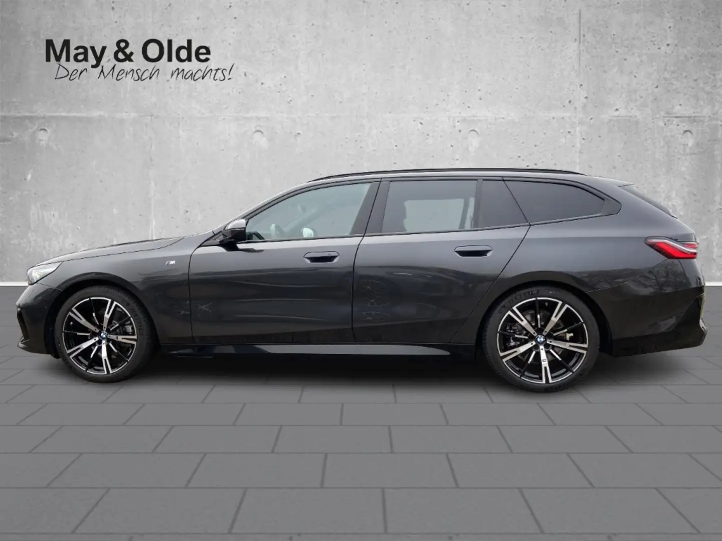 BMW 520 i Touring M Sport AHK Navi HarKar LED ACC Grau - 2