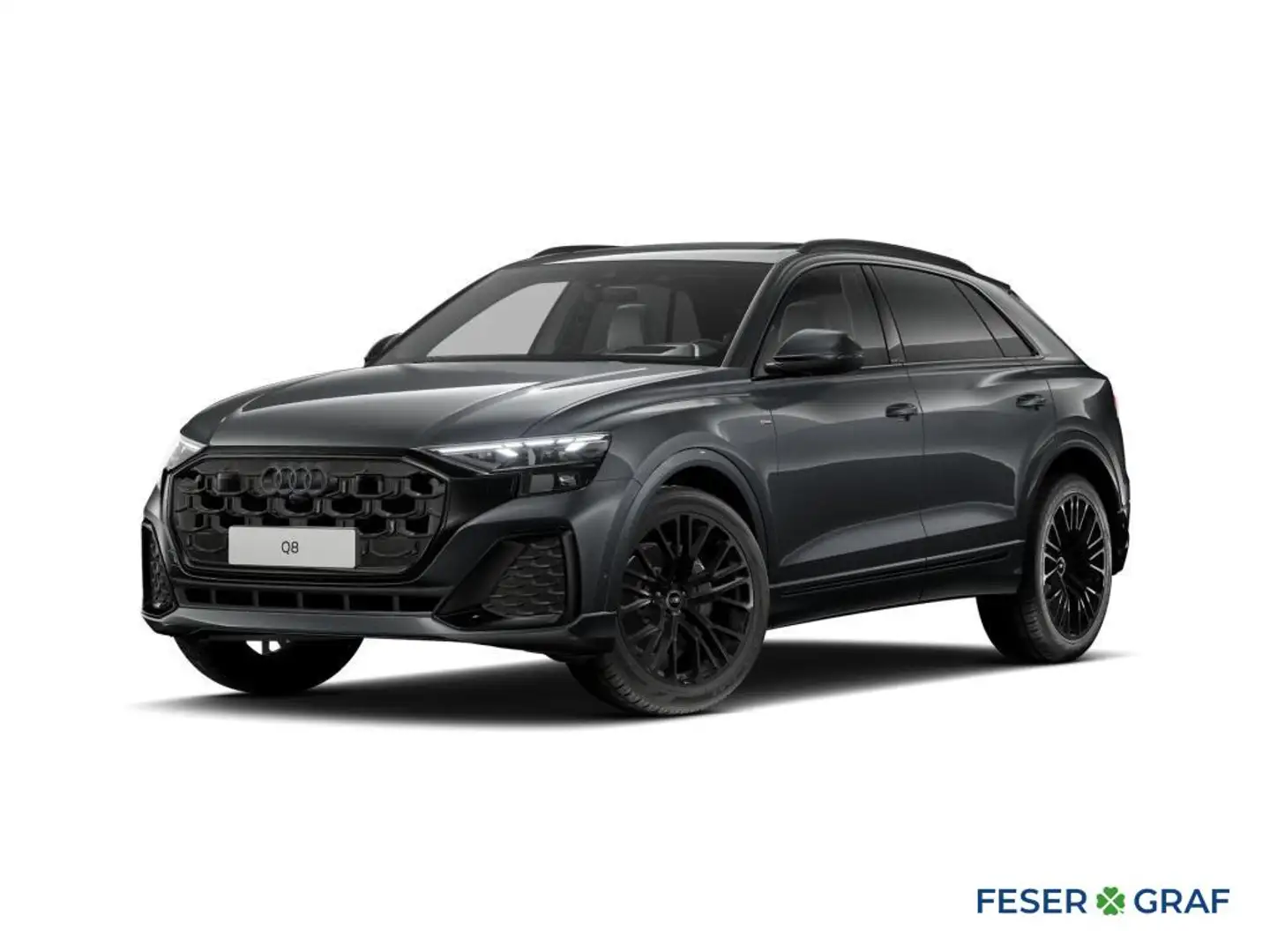 Audi Q8 SUV 50 TDI quattro AHK Pano Sitzh. vo+hi B&O Grau - 2