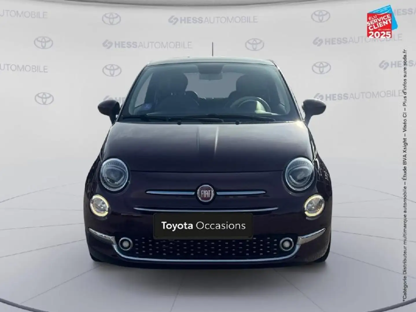 Fiat 500 1.2 8v 69ch S\u0026S Repetto Dualogic Euro6d Rot - 2