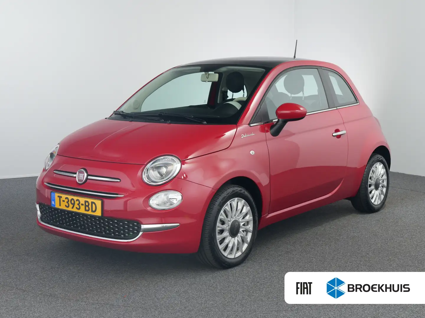 Fiat 500 1.0 Hybrid Dolcevita | Airco | Connected services Rosso - 1
