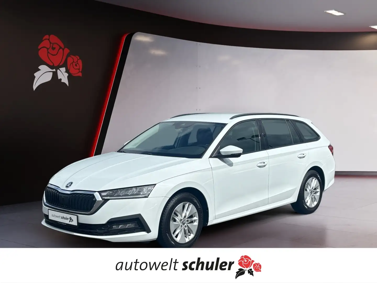 Skoda Octavia Combi 1,5 TSI Ambititon Navi LED Weiß - 1