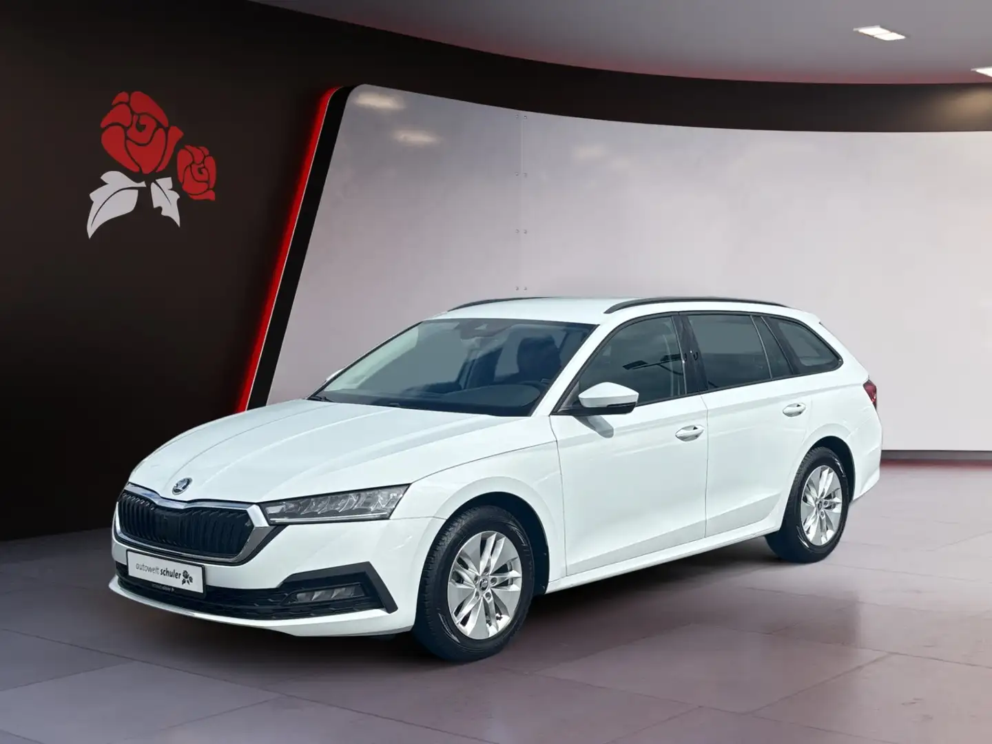 Skoda Octavia Combi 1,5 TSI Ambititon Navi LED Weiß - 2