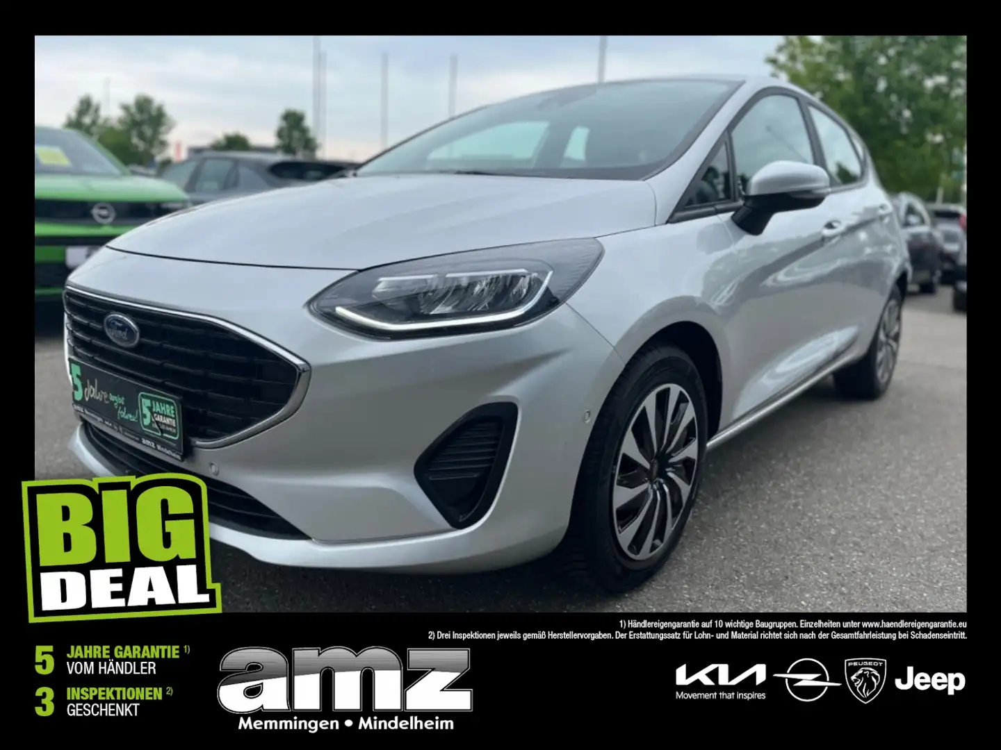 Ford Fiesta 1.0 EcoBoost Active *Kamera*Winterpaket Silver - 1