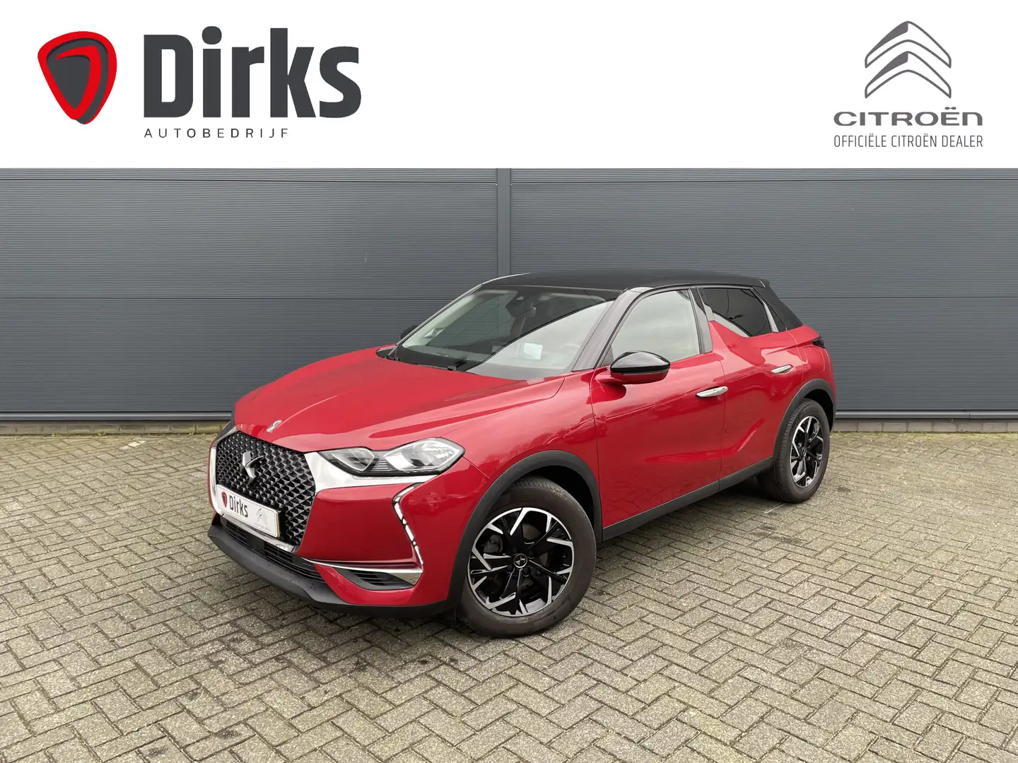 DS Automobiles DS 3 Crossback 100pk Performance Line (Camera - Stoelverwarming - Червоний - 1