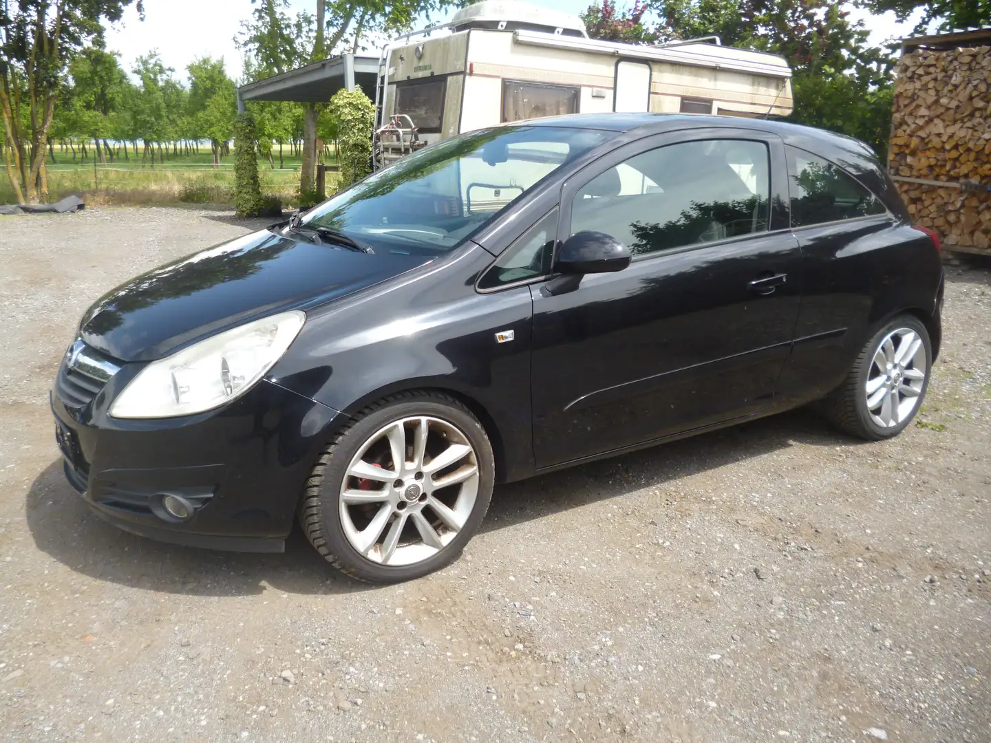 Opel Corsa Edition, 17 Zoll, Klima, Scheckheft, TÜV 01/26 Zwart - 2