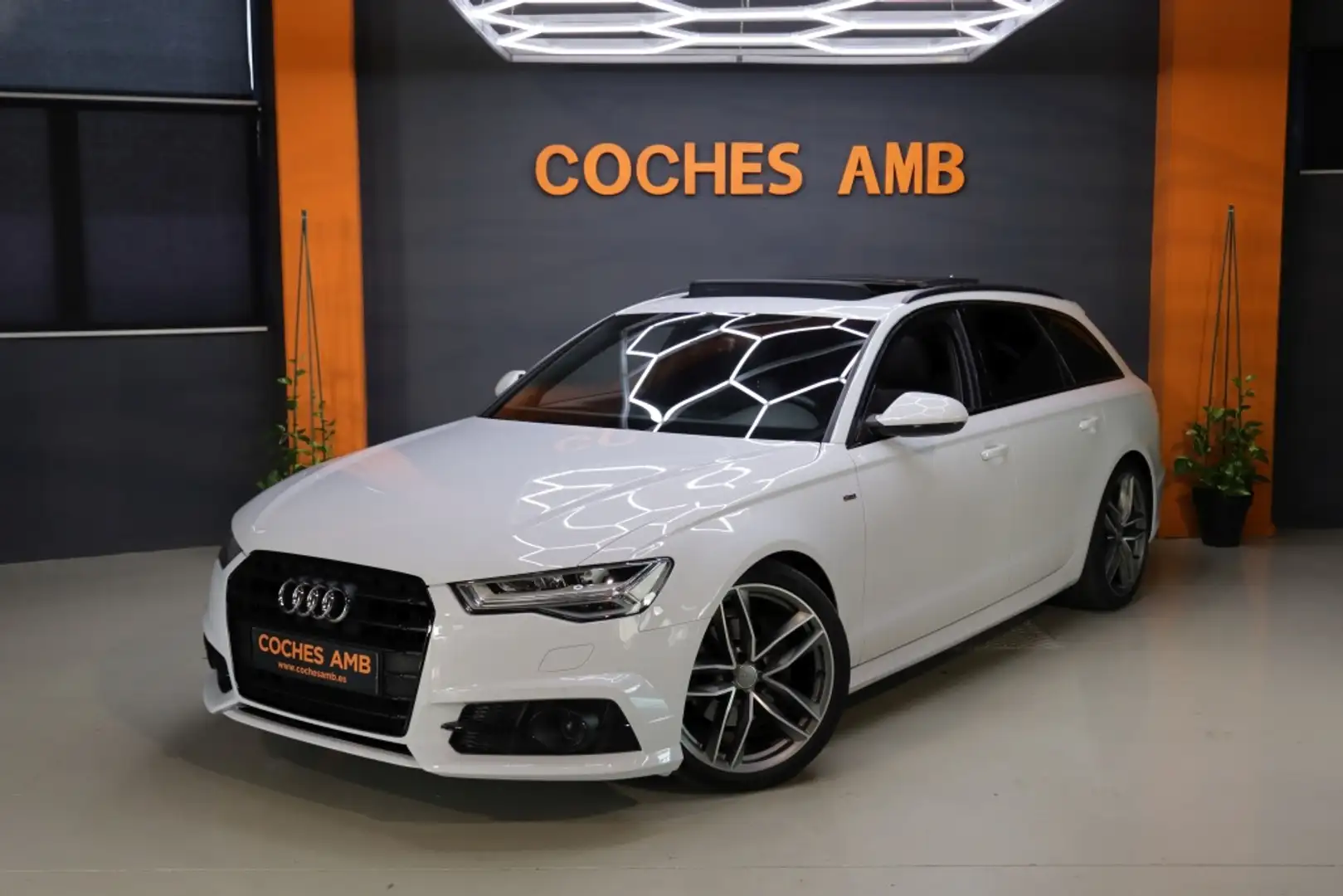 Audi A6 Avant 2.0TDI S line ed. S-T 140kW(4.75) Blanc - 1